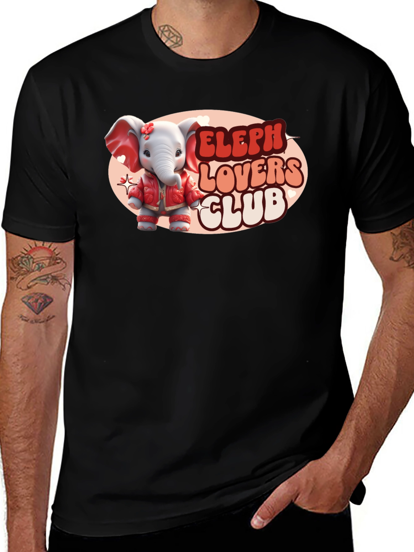 Elephant Lovers Club T-Shirt