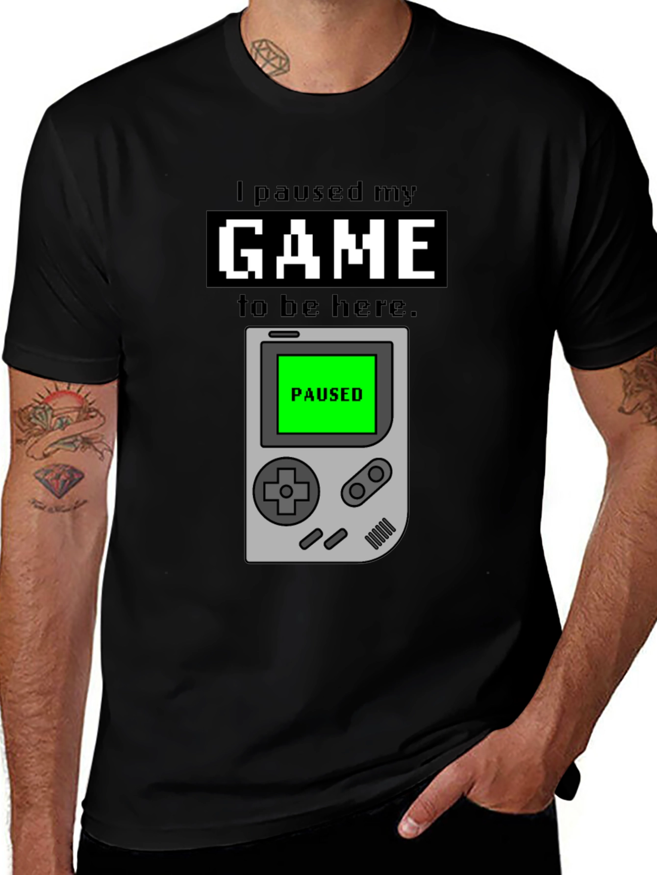 I Paused My Game T-Shirt - Gamer Apparel