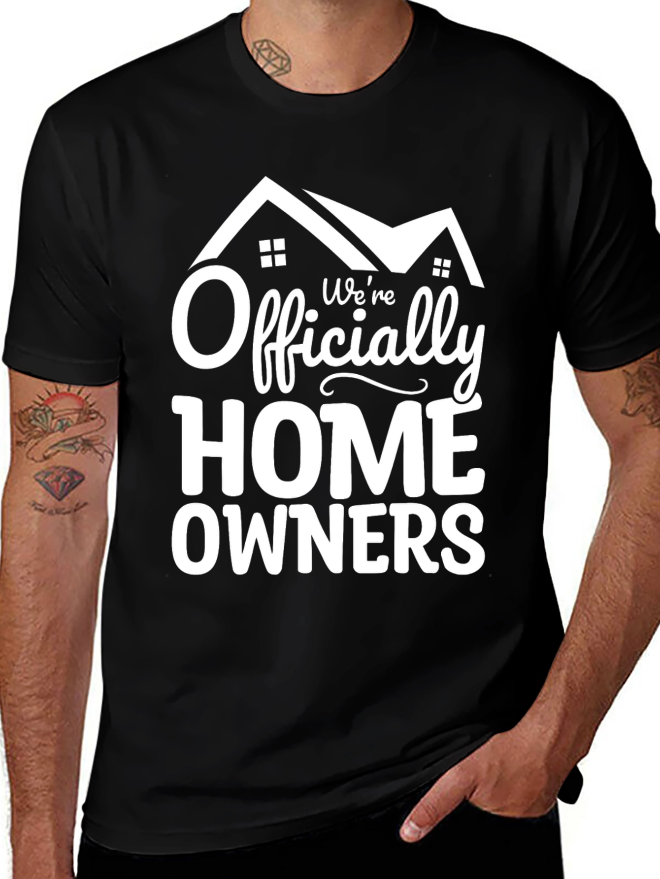 Variant 14 of Officially Homeowners T-Shirt: New Homeowner Gift