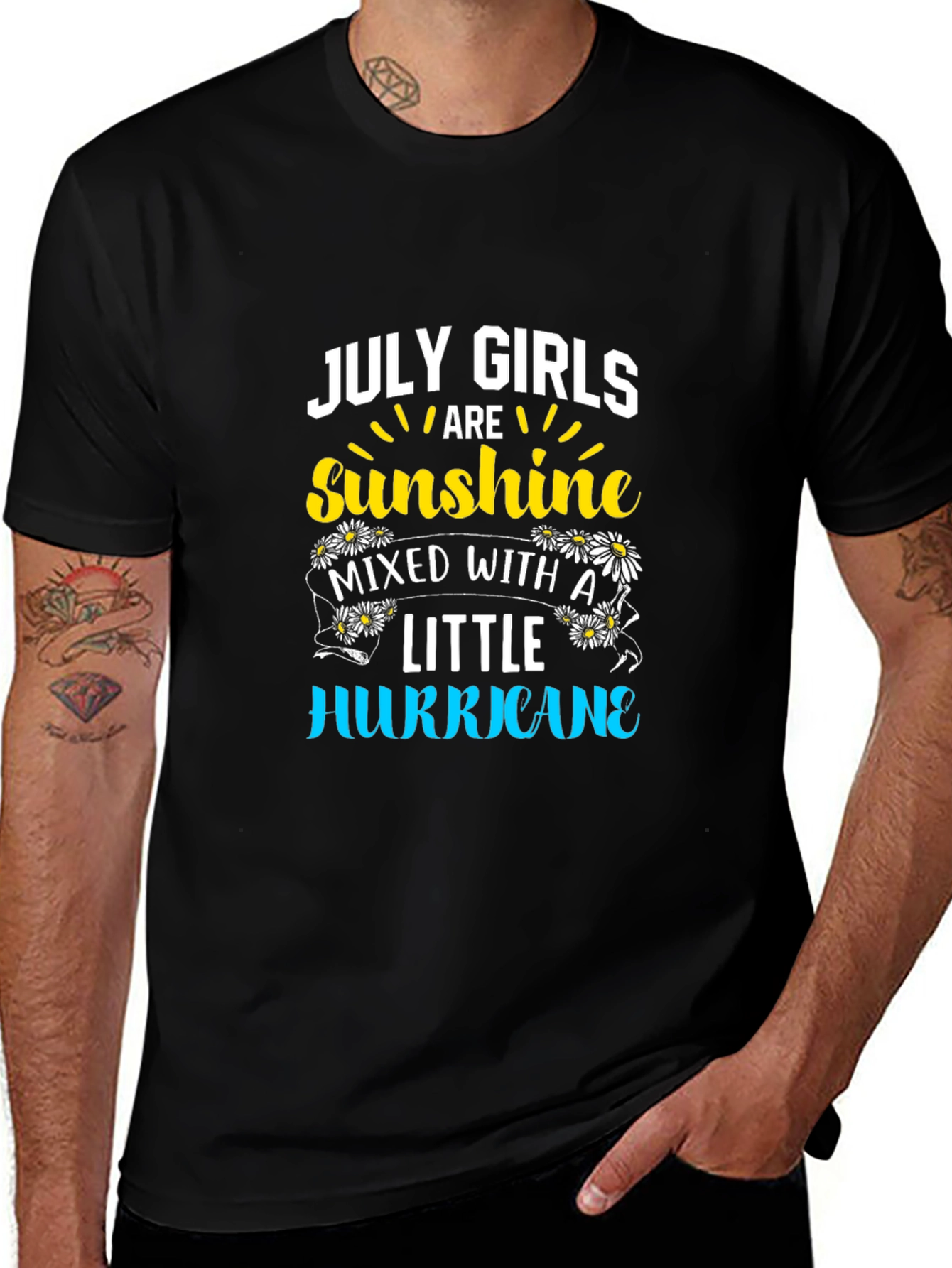 July Girl Sunshine Hurricane T-Shirt