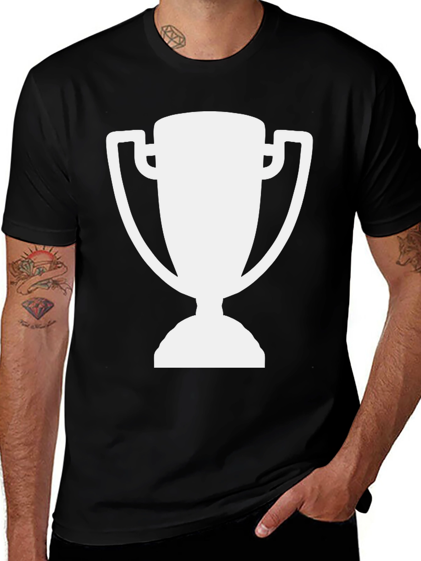 Variant 25 of Trophy Graphic Tee - Classic Award Winner T-Shirt