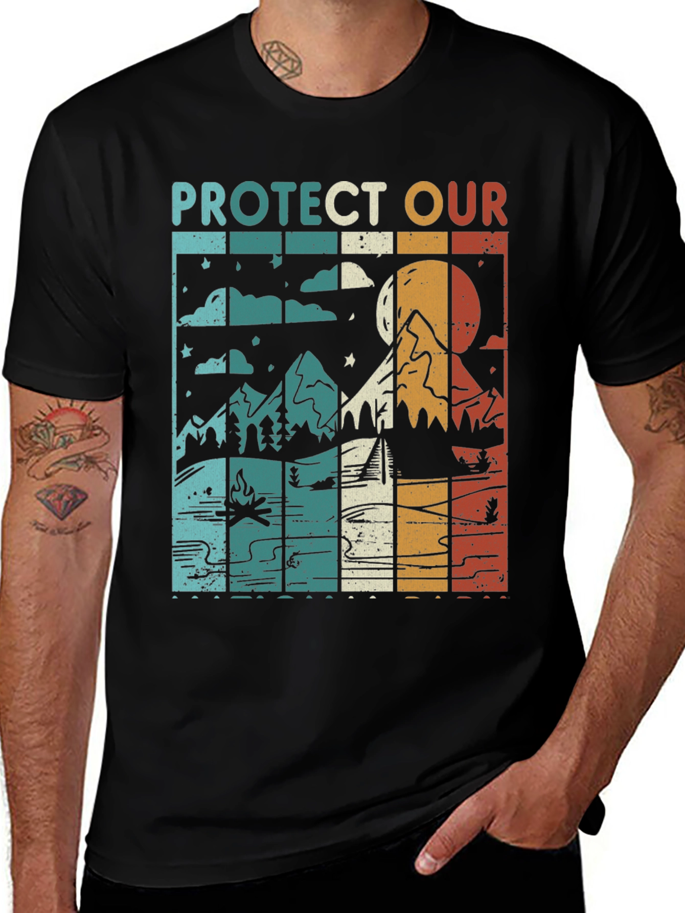 Variant 4 of Protect Our Earth Nature T-Shirt