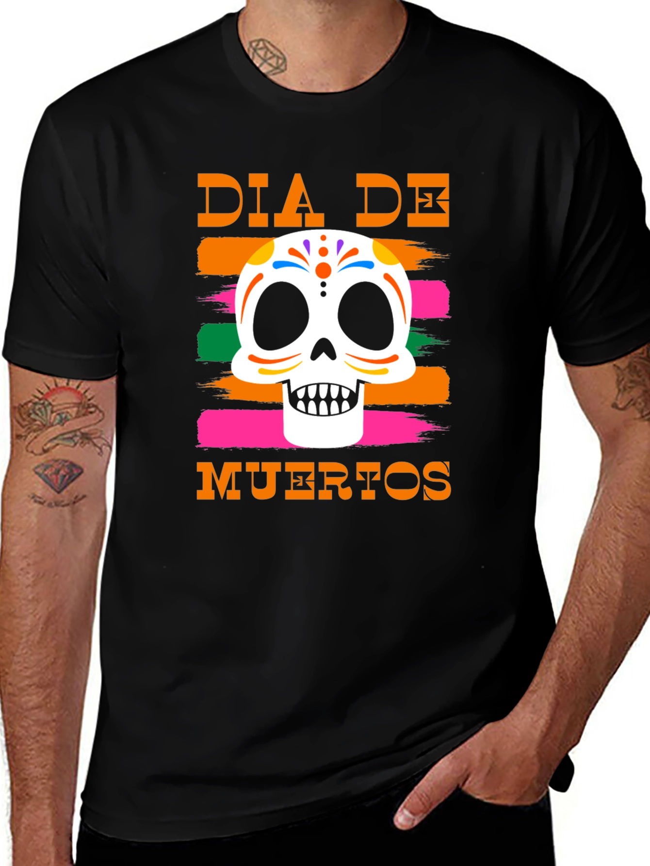 Day of the Dead T-Shirt - Skull Design