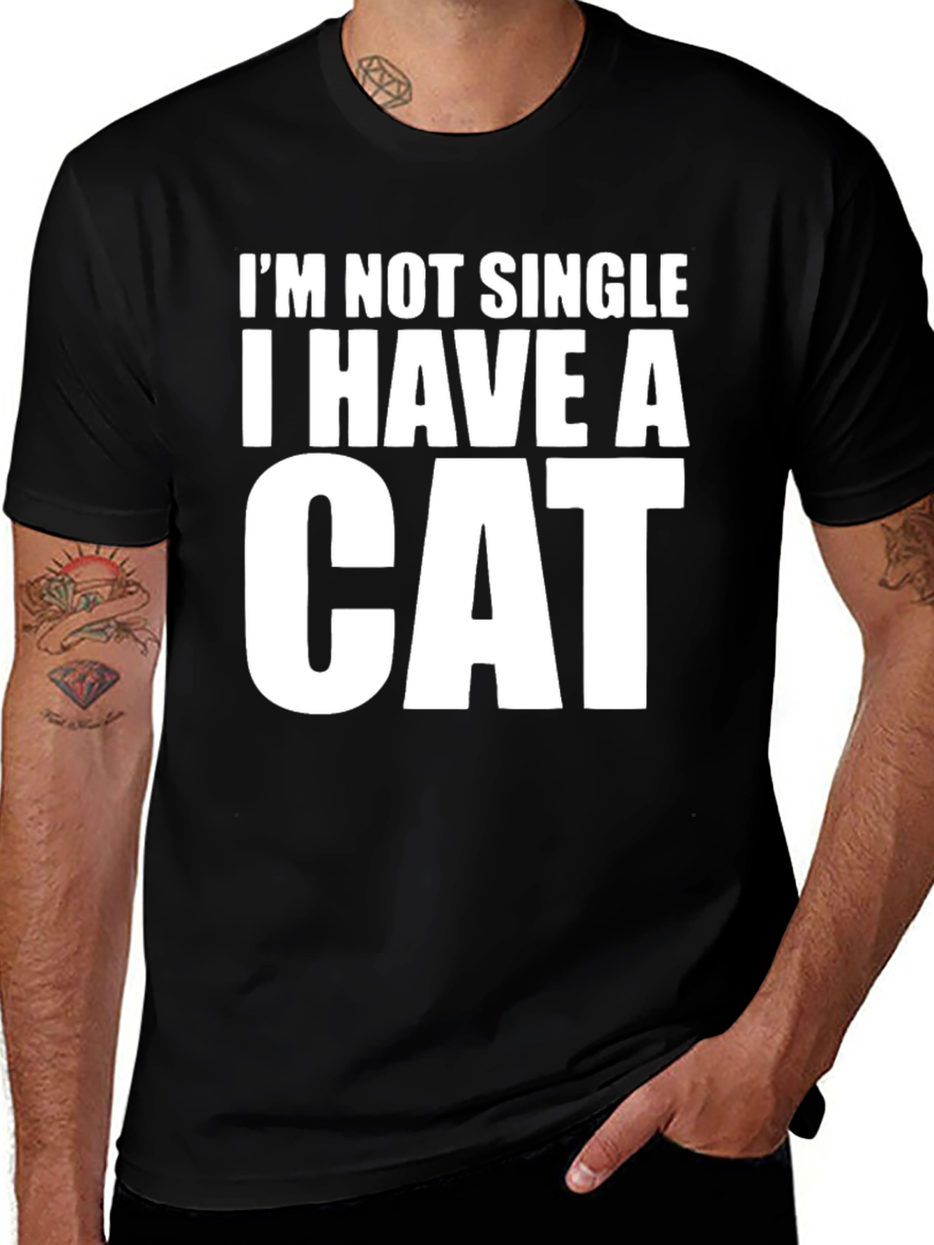 Variant 29 of I'm Not Single I Have A Cat T-Shirt