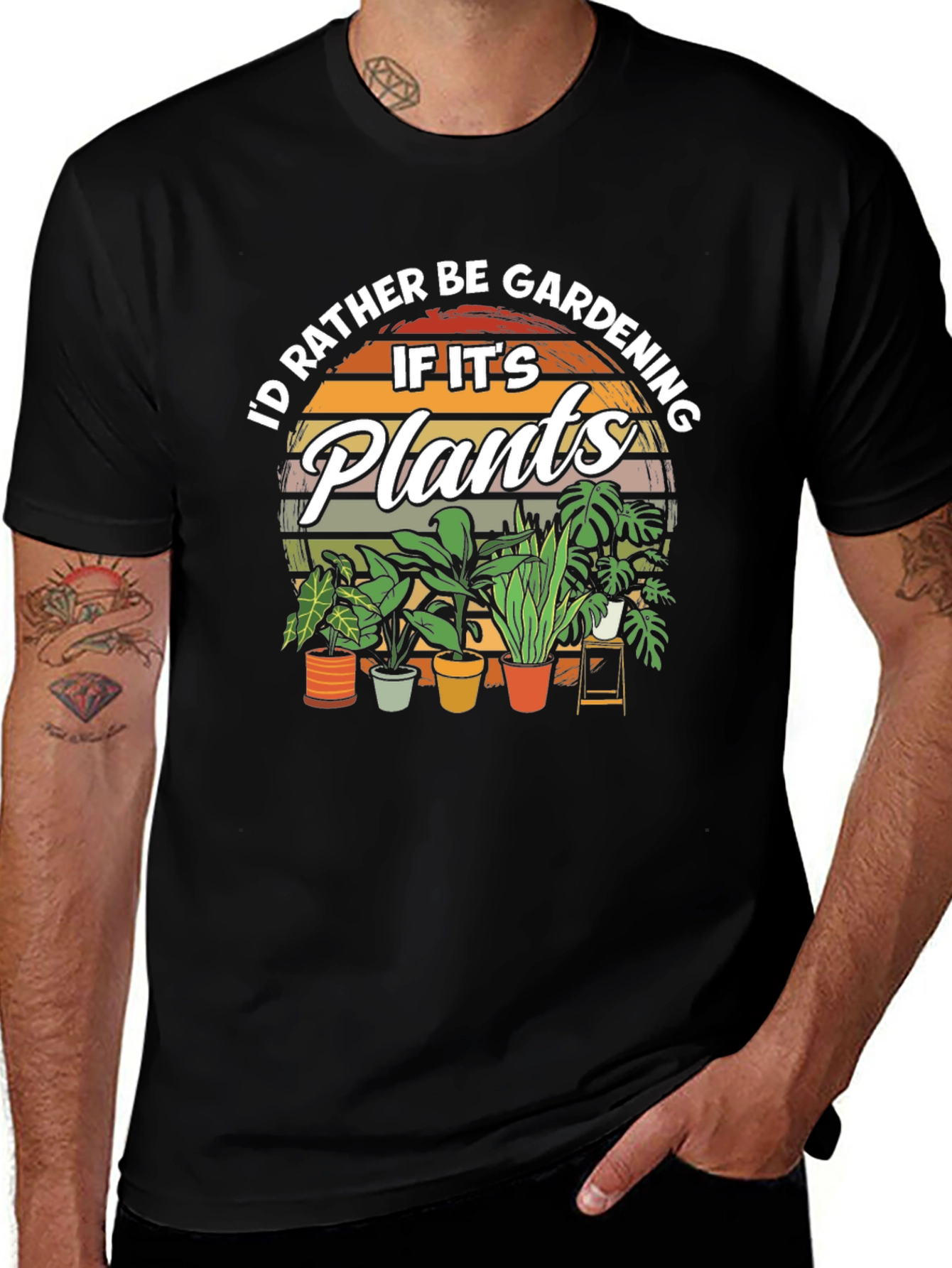 Variant 14 of Gardening Plants Graphic T-Shirt