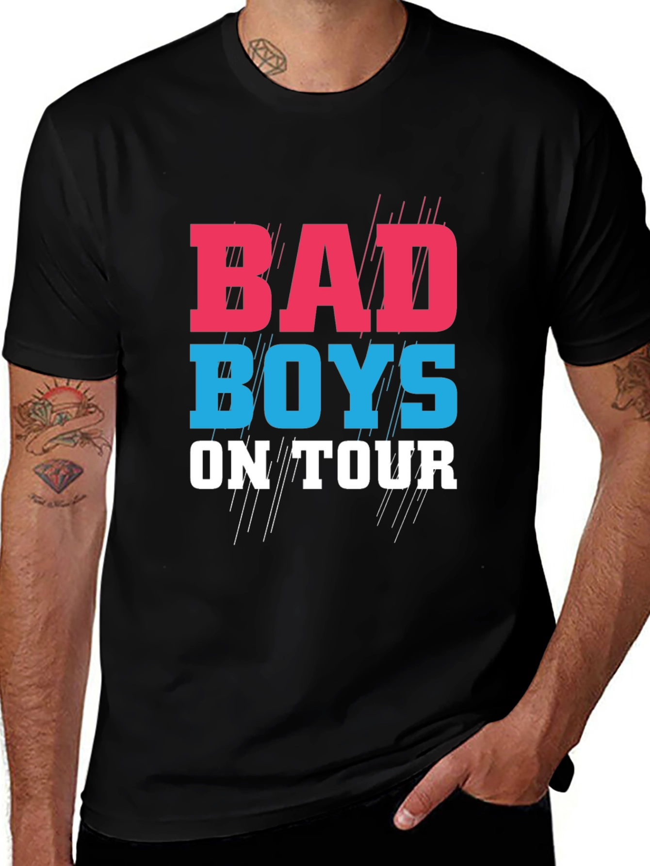 Variant 18 of Bad Boys On Tour Graphic T-Shirt