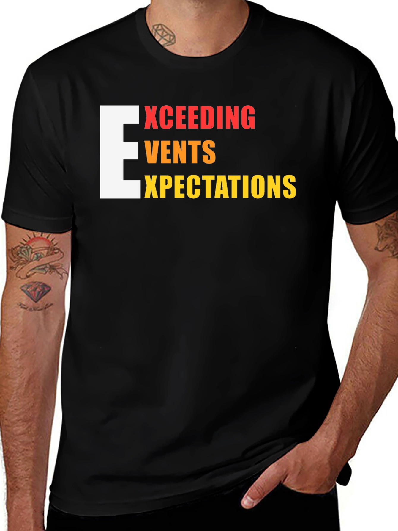 Variant 25 of Exceeding Expectations Graphic Tee