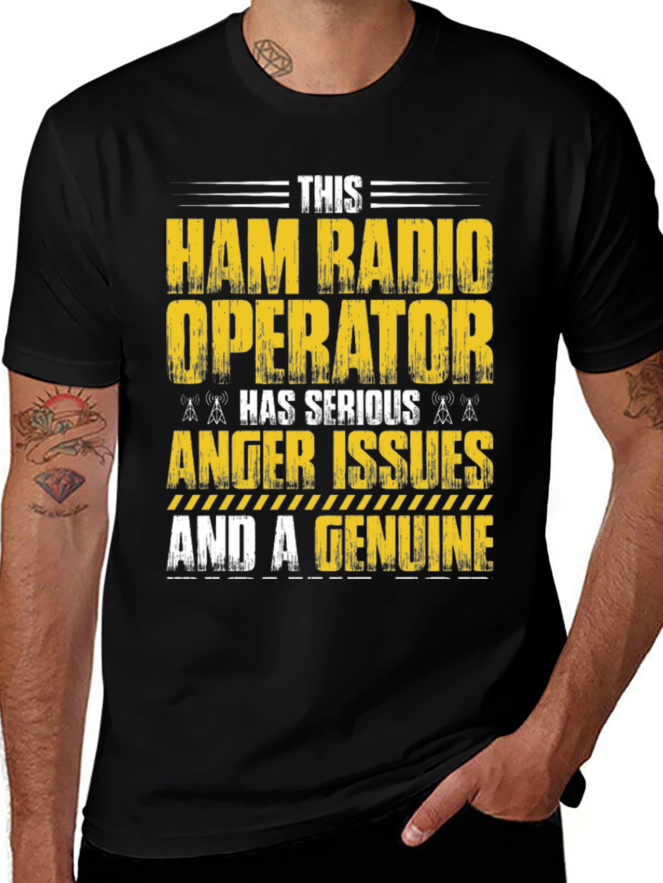Ham Radio Operator T-Shirt: Serious Anger Issues