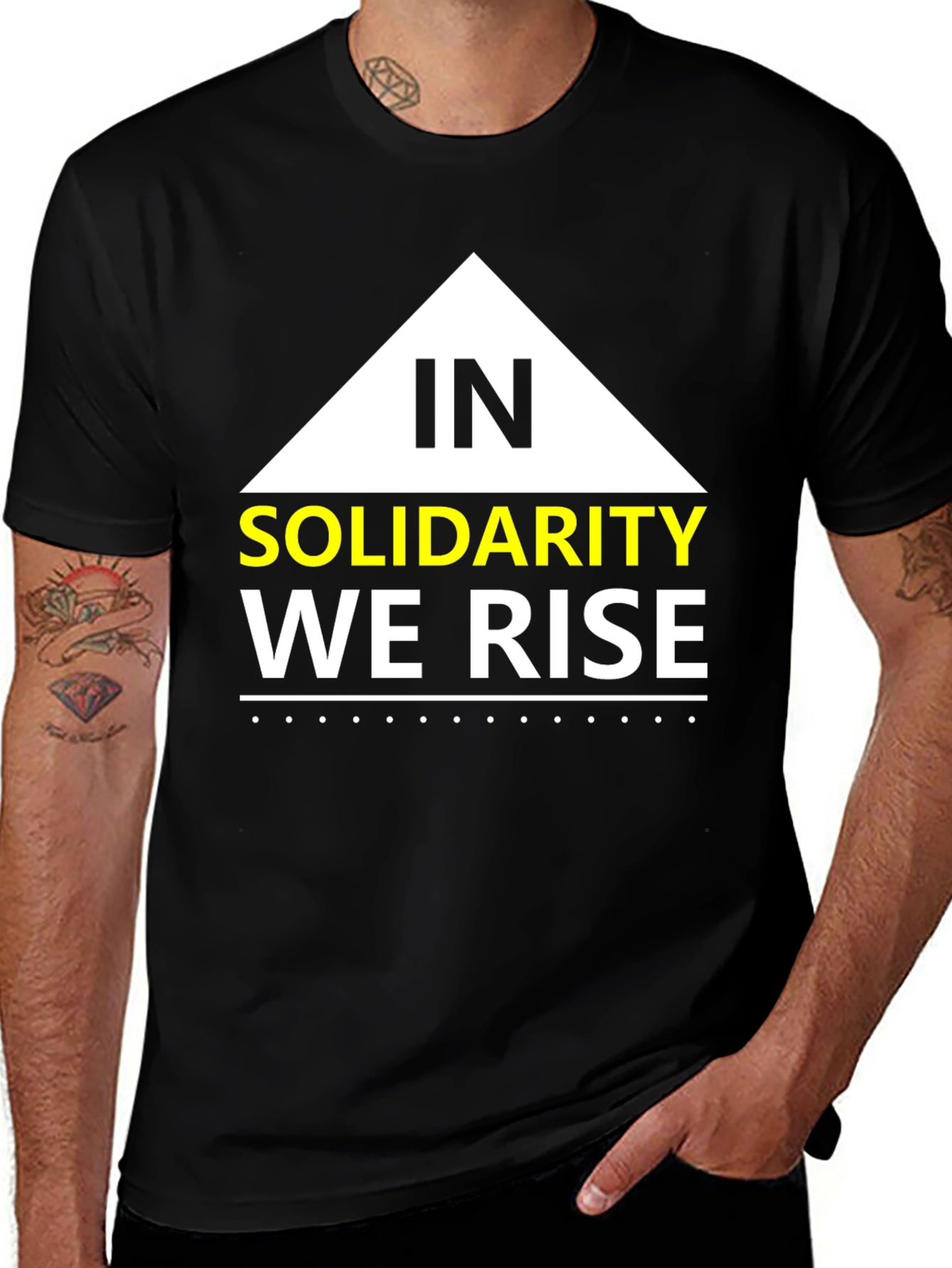 Solidarity T-Shirt - We Rise Graphic Tee