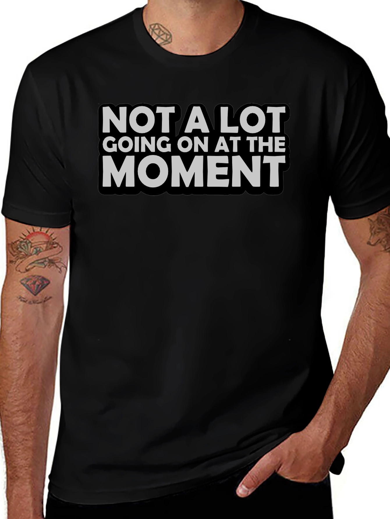 Variant 8 of Not A Lot Going On T-Shirt Funny Sarcastic Tee