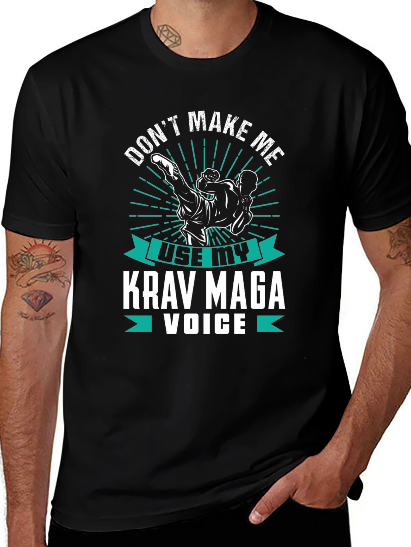 Krav Maga Voice T-Shirt - Martial Arts Humor Tee