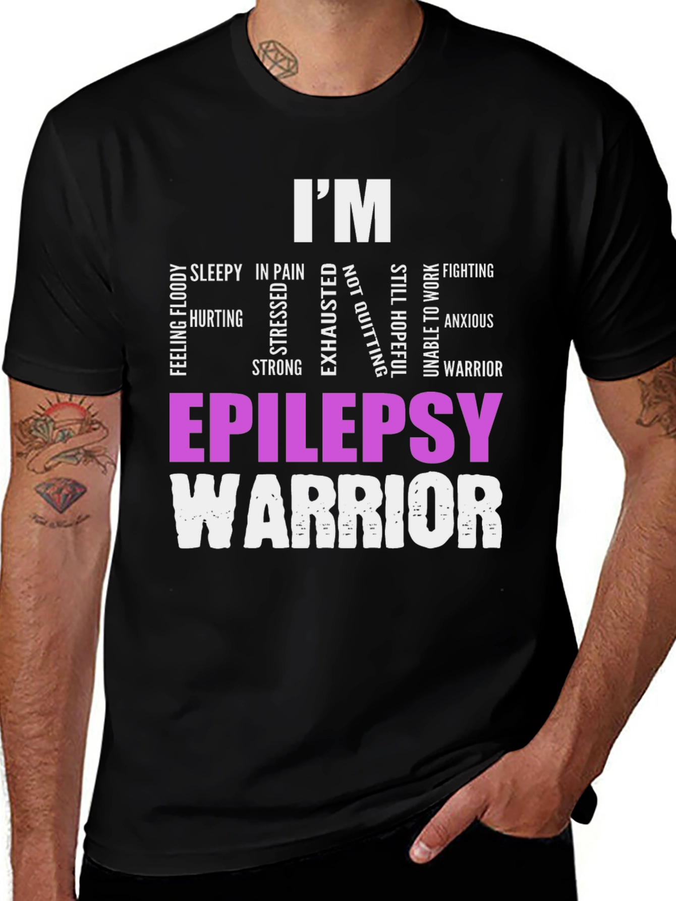 Epilepsy Warrior T-Shirt - Awareness & Support