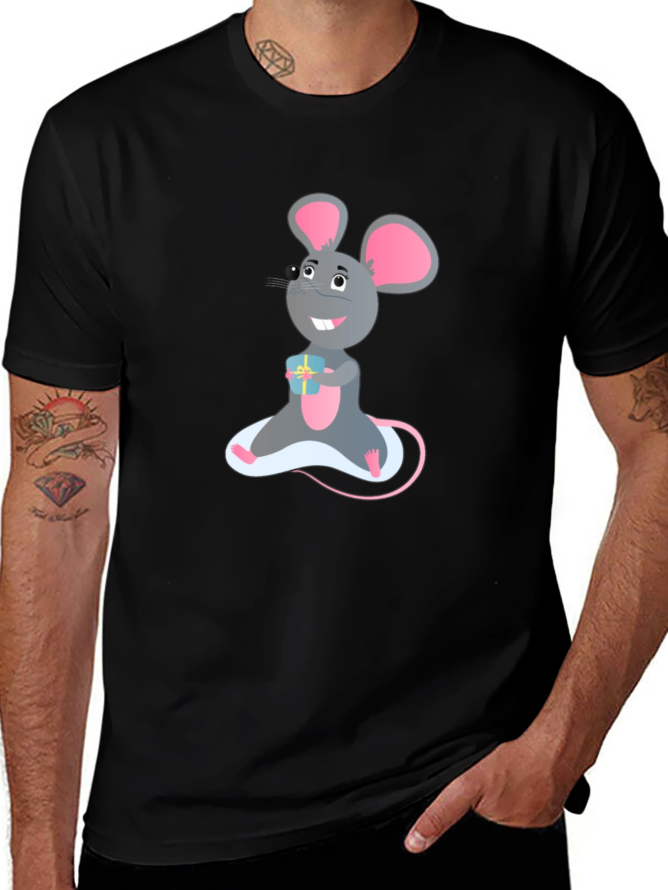 Variant 26 of Cartoon Mouse T-Shirt - Unique Graphic Tee