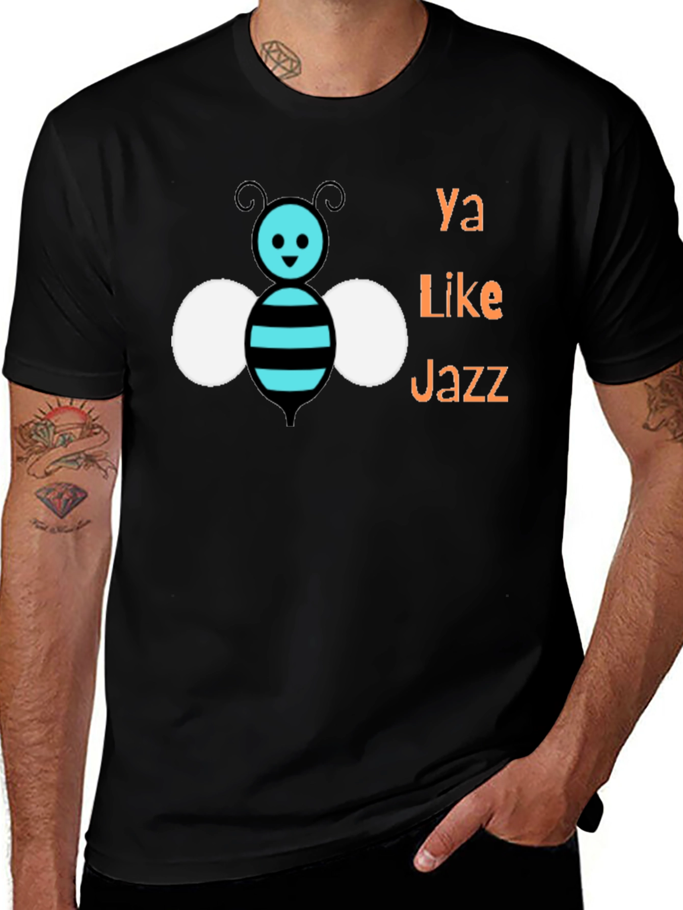 Ya Like Jazz Bee Graphic T-Shirt