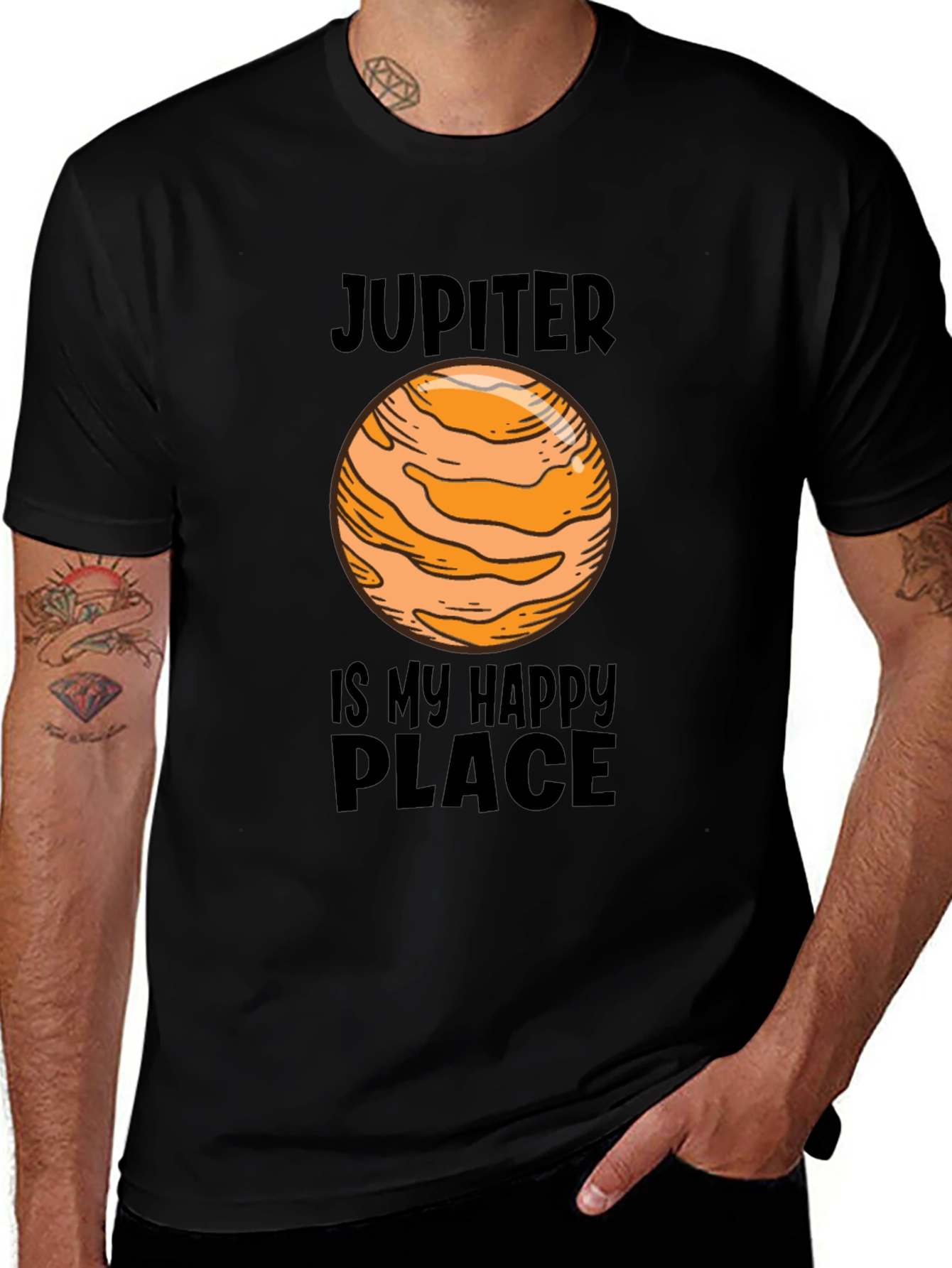 Jupiter is My Happy Place Graphic T-Shirt