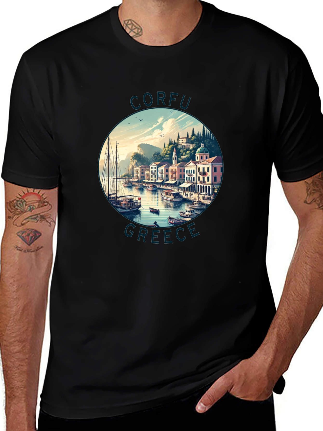 Corfu Greece T-Shirt