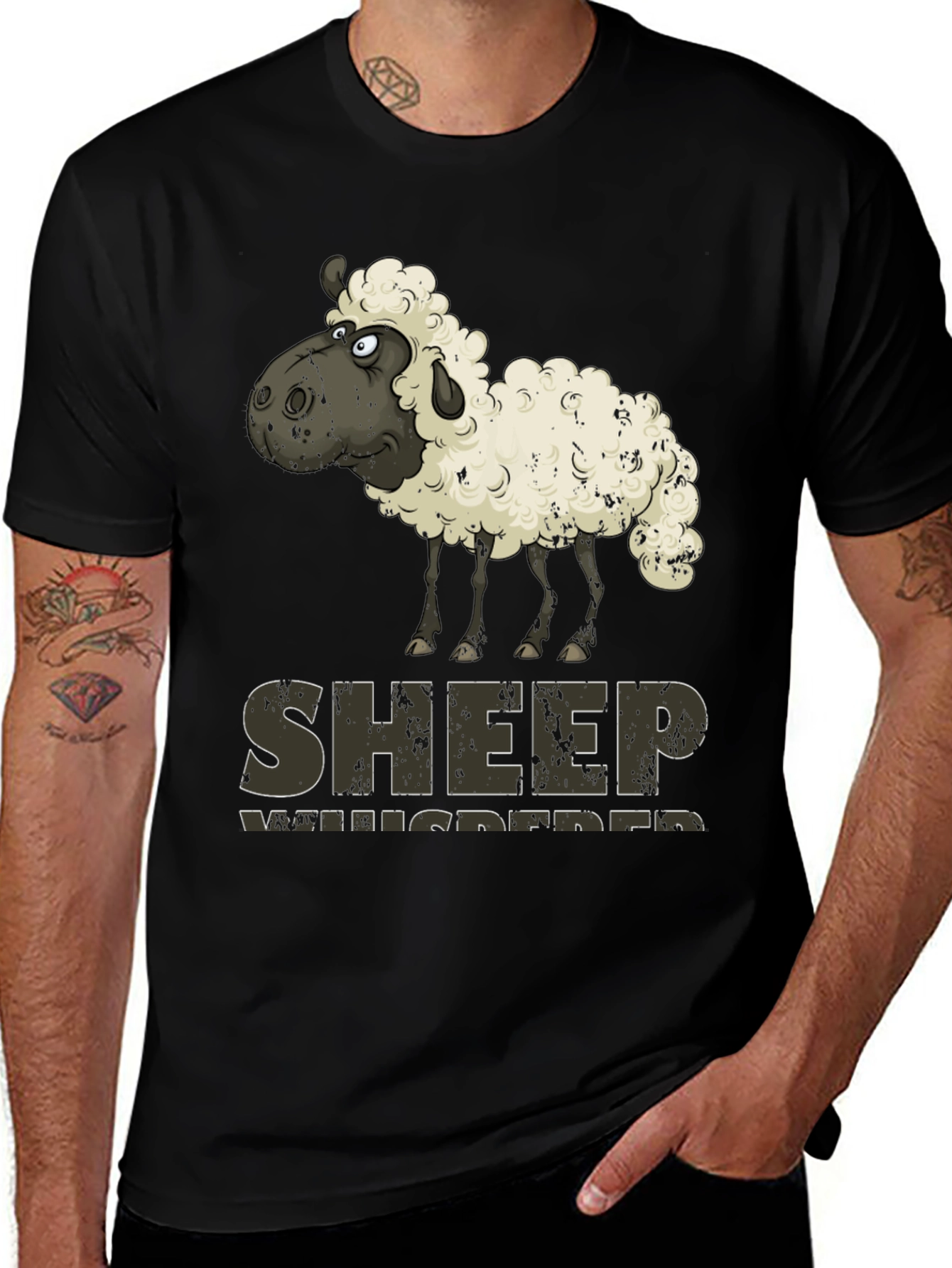 Variant 6 of Sheep Whisperer Graphic T-Shirt