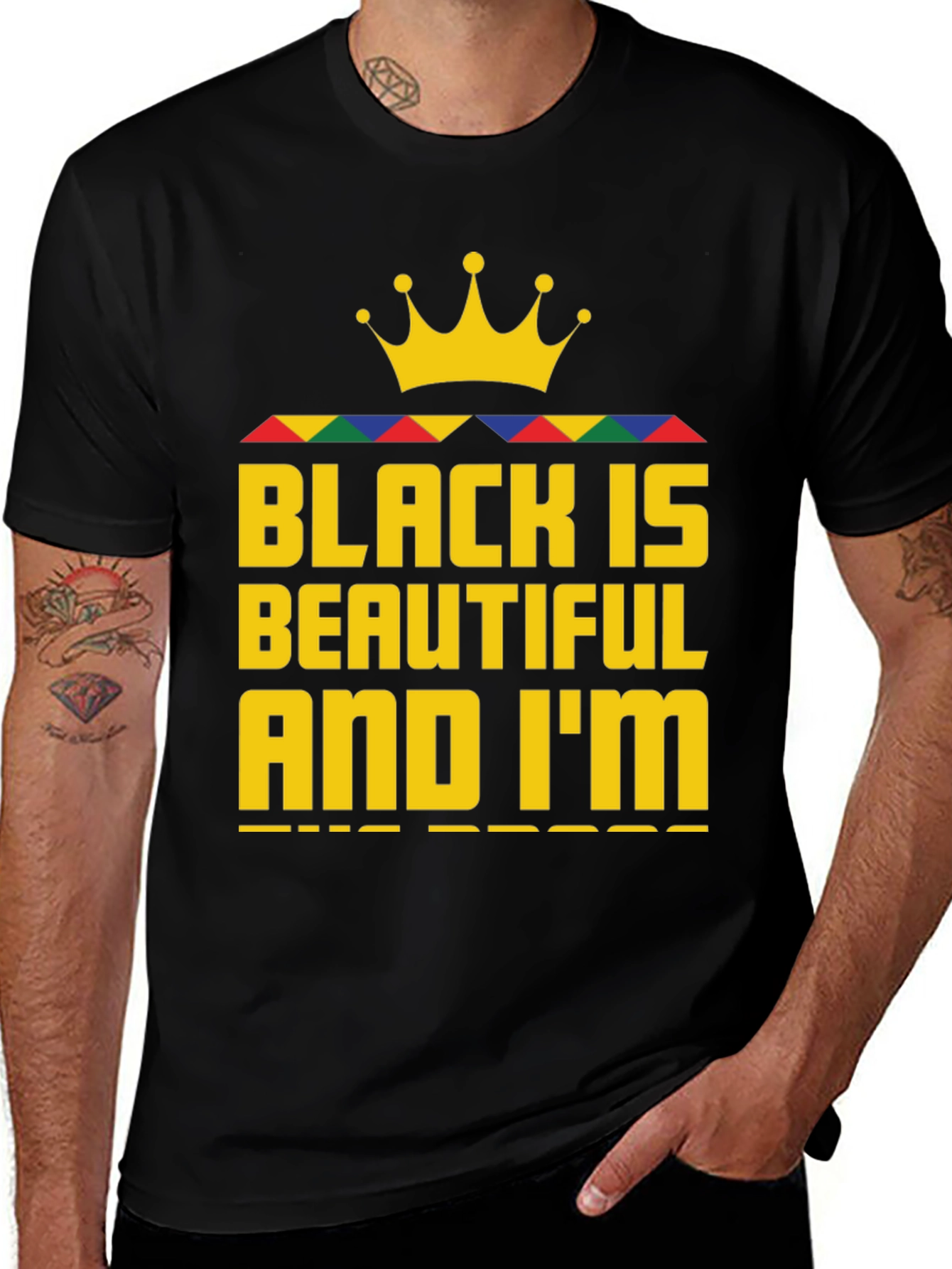 Variant 7 of Black is Beautiful T-Shirt