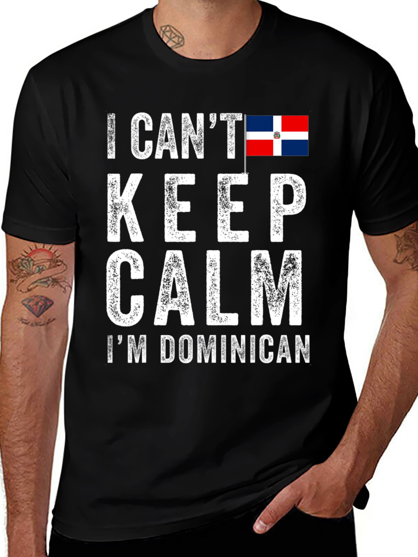 Dominican Pride T-Shirt - I Can't Keep Calm