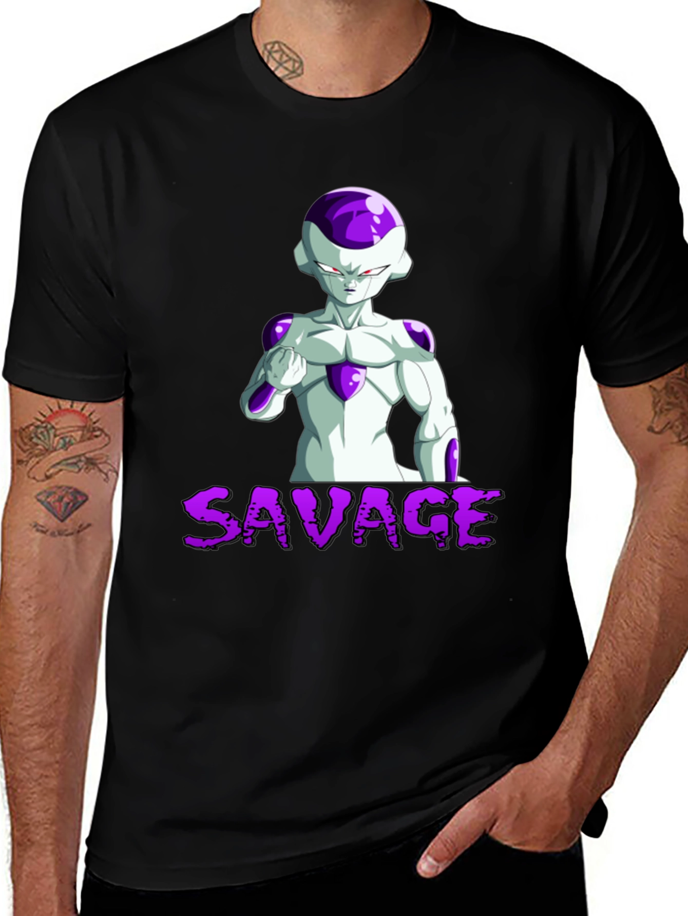 Frieza Savage Tee - Dragon Ball Z Inspired