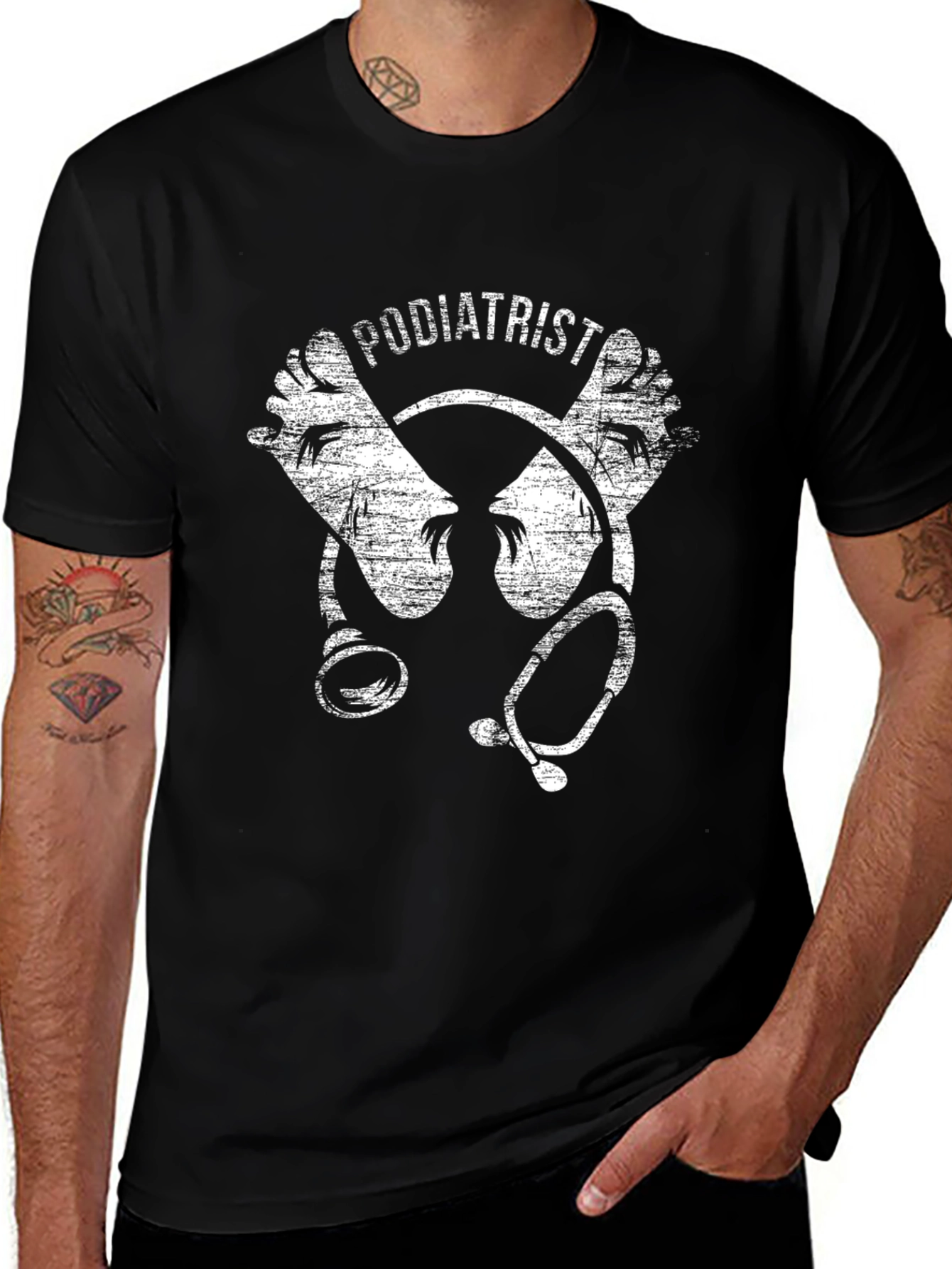 Podiatrist Graphic T-Shirt - Foot Doctor Tee