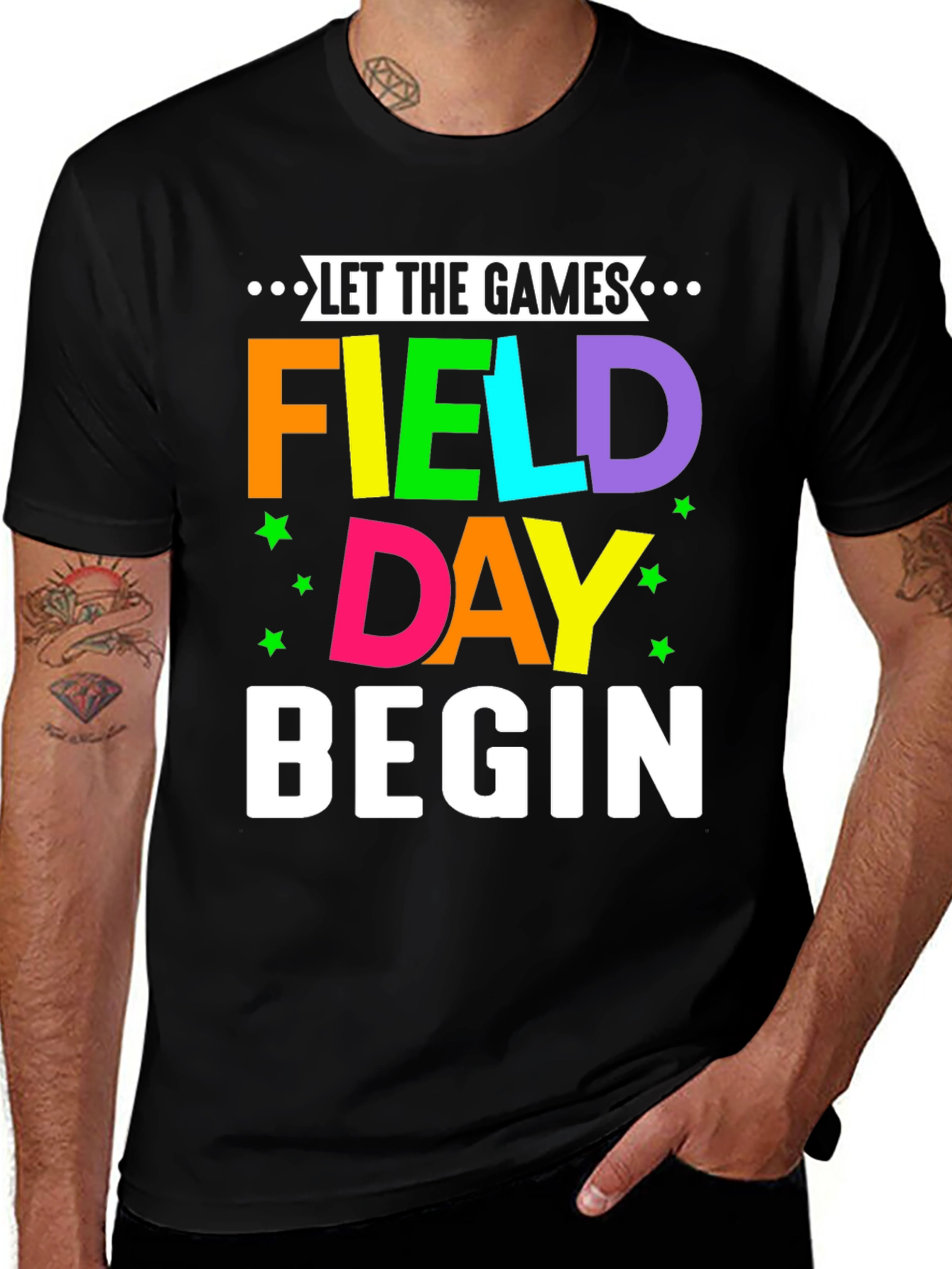 Field Day Begin T-Shirt: Colorful Fun!