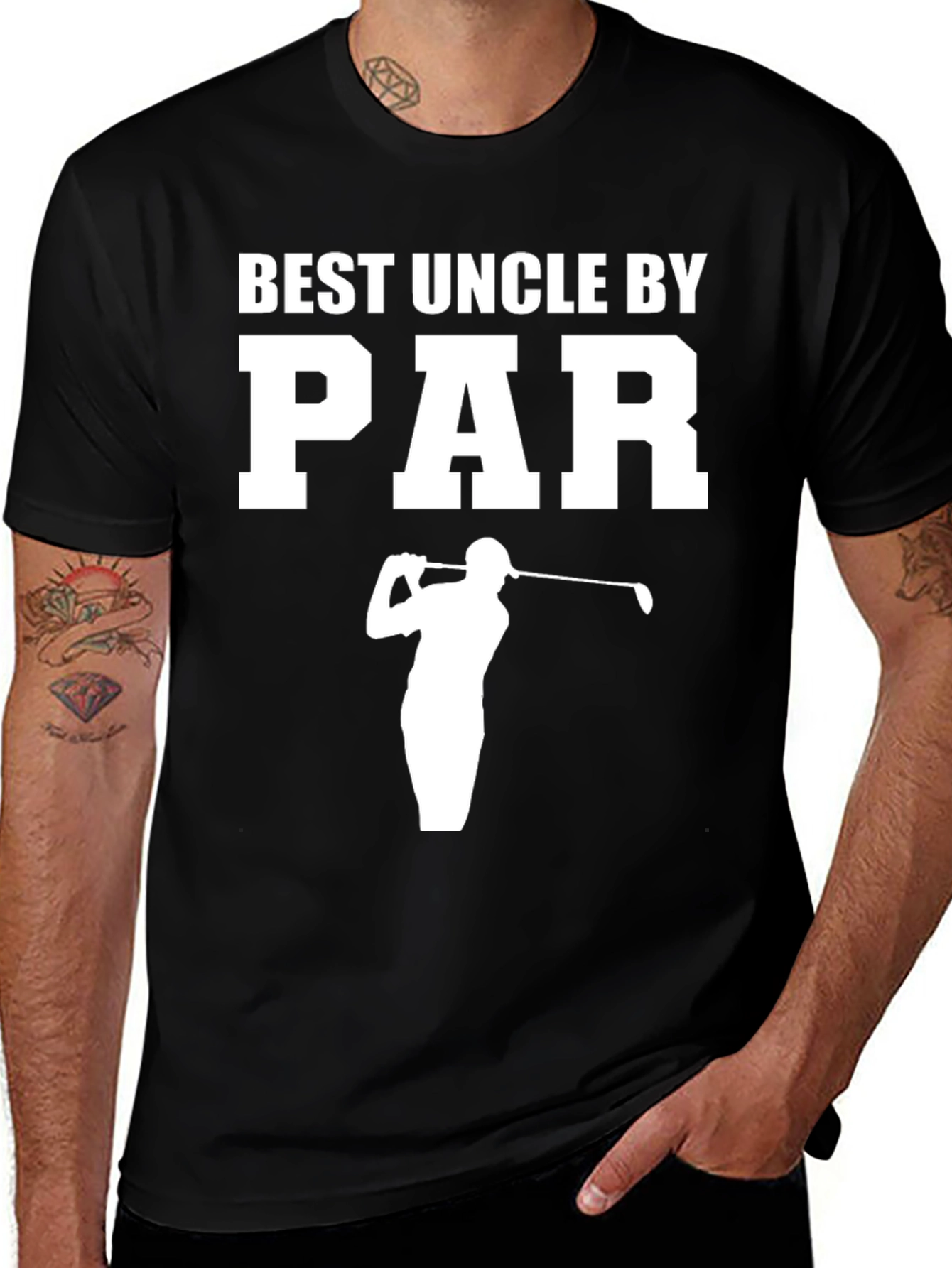 Variant 30 of Best Uncle by Par T-Shirt Golfing Uncle Gift