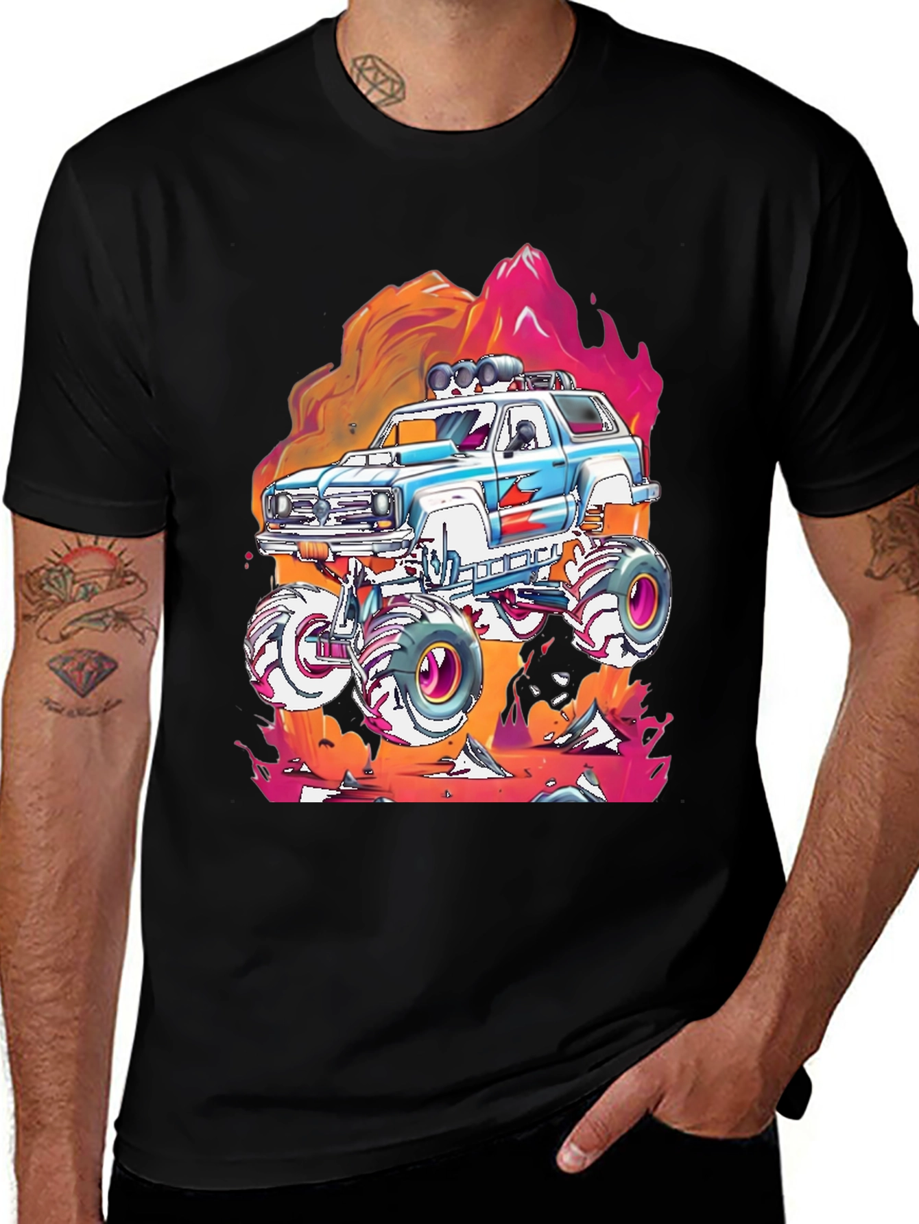 Variant 29 of Monster Truck Graphic Tee