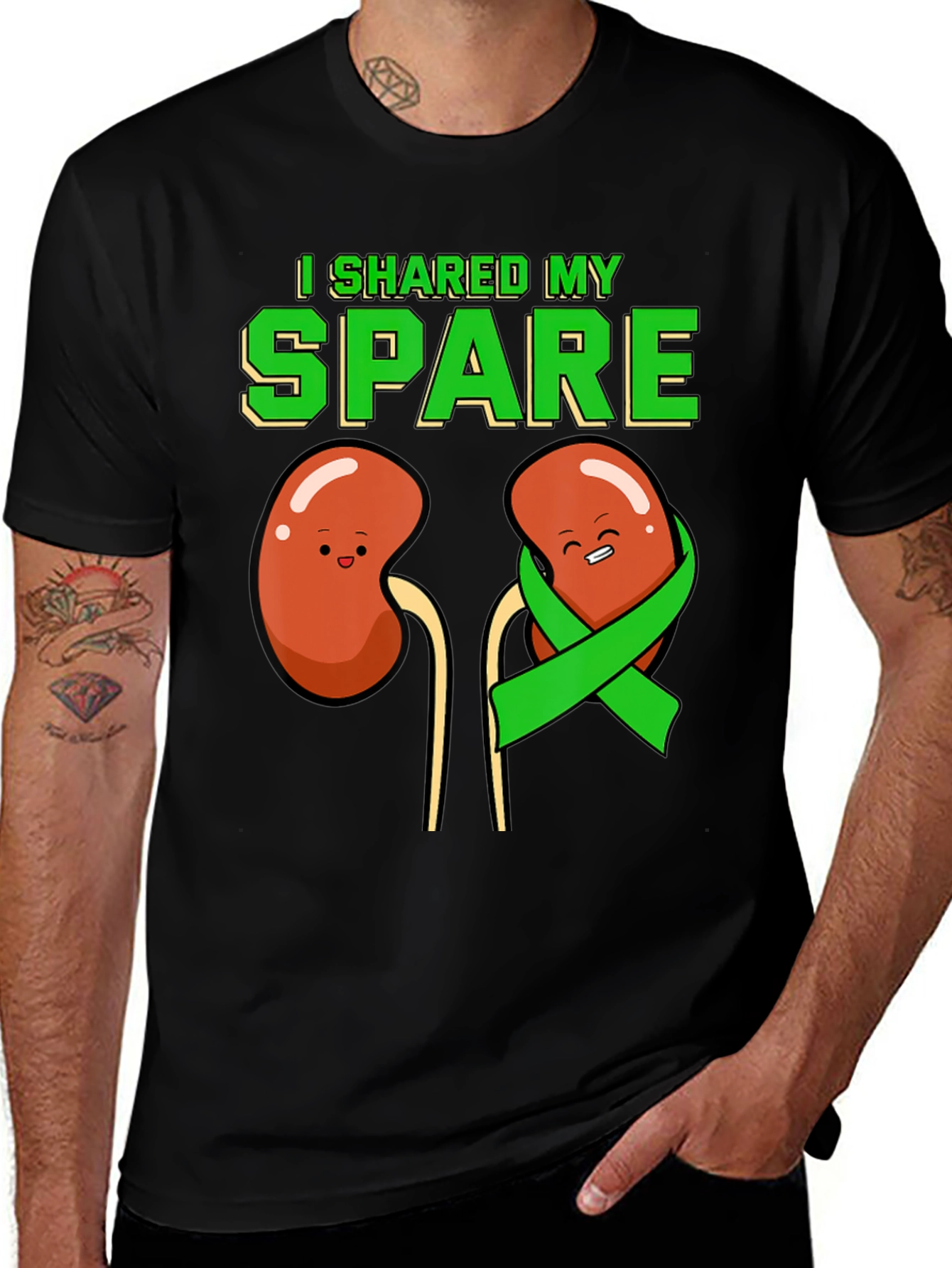 Variant 23 of I Shared My Spare Kidney Donor T-Shirt