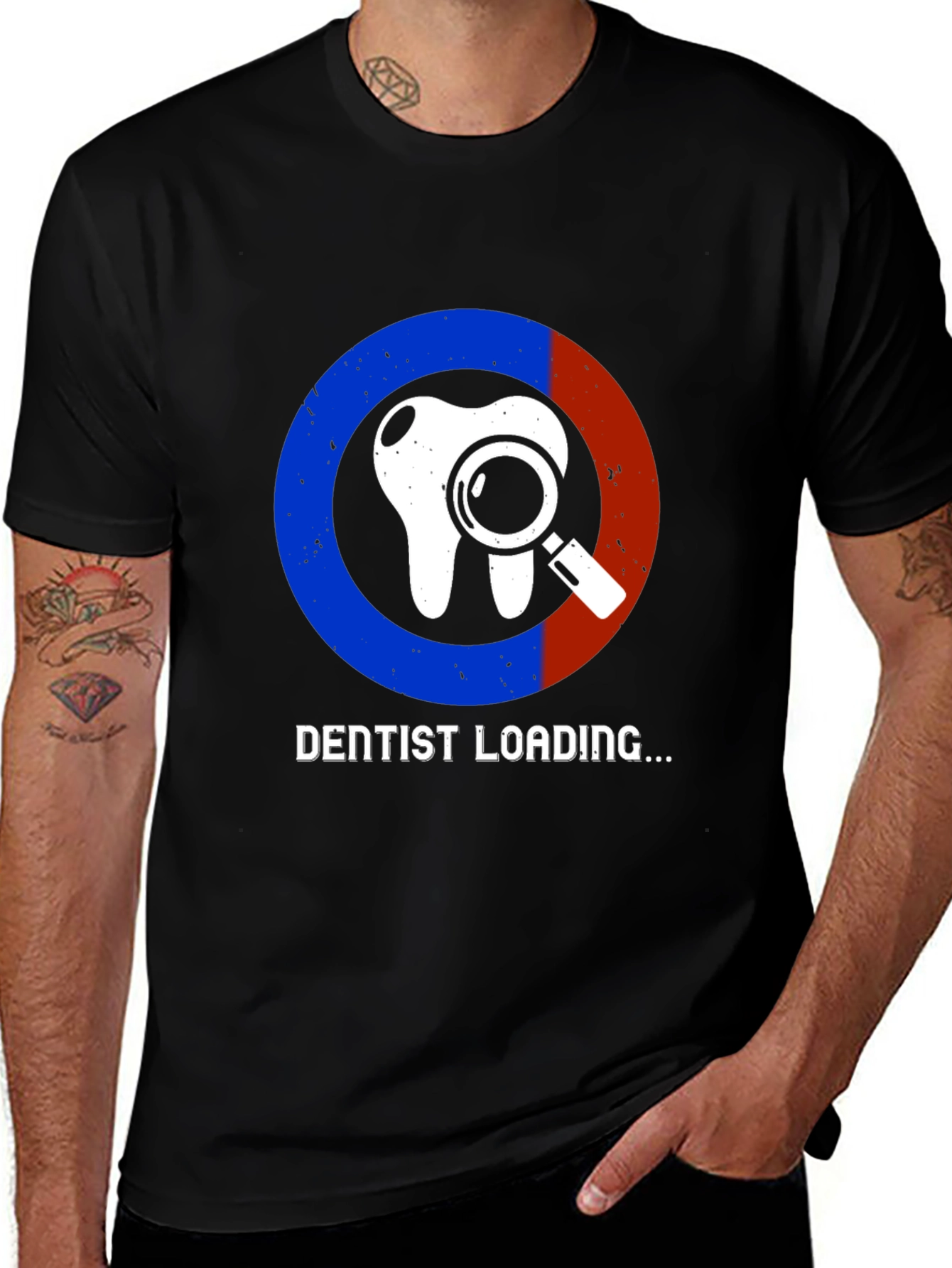 Variant 27 of Dentist Loading Graphic Tee