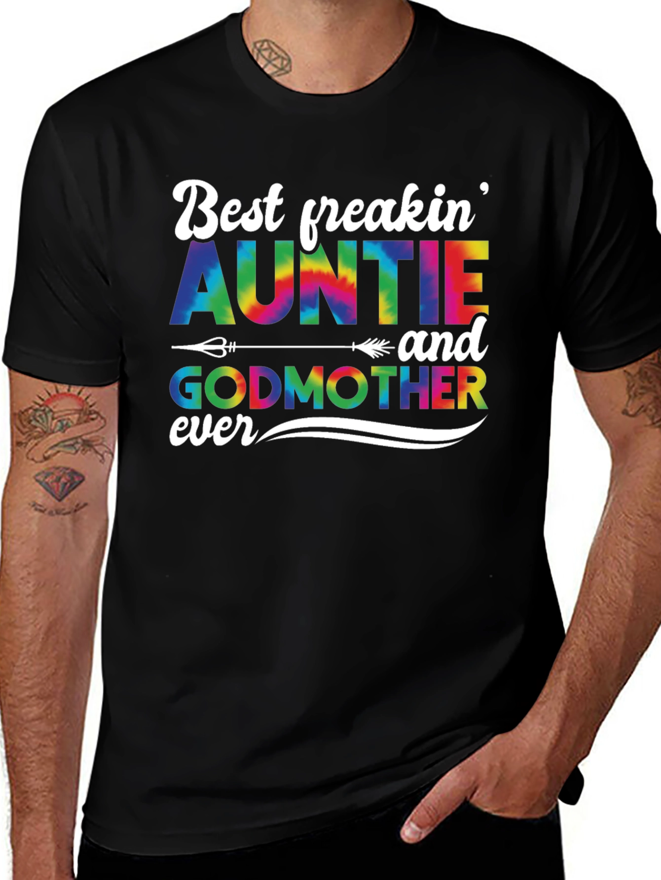 Variant 3 of Best Auntie & Godmother Ever T-Shirt