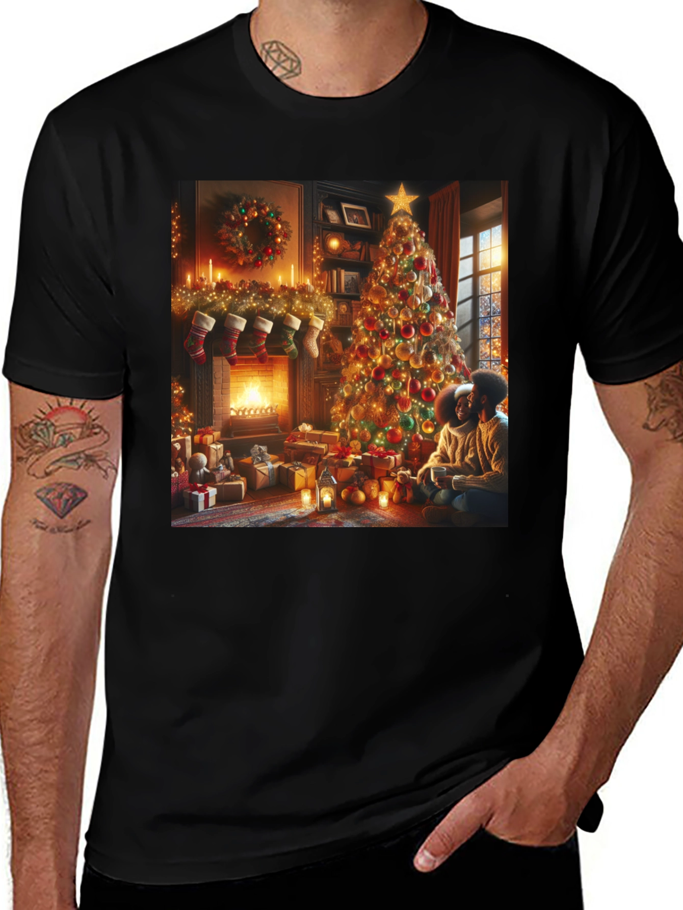 Christmas Living Room T-Shirt
