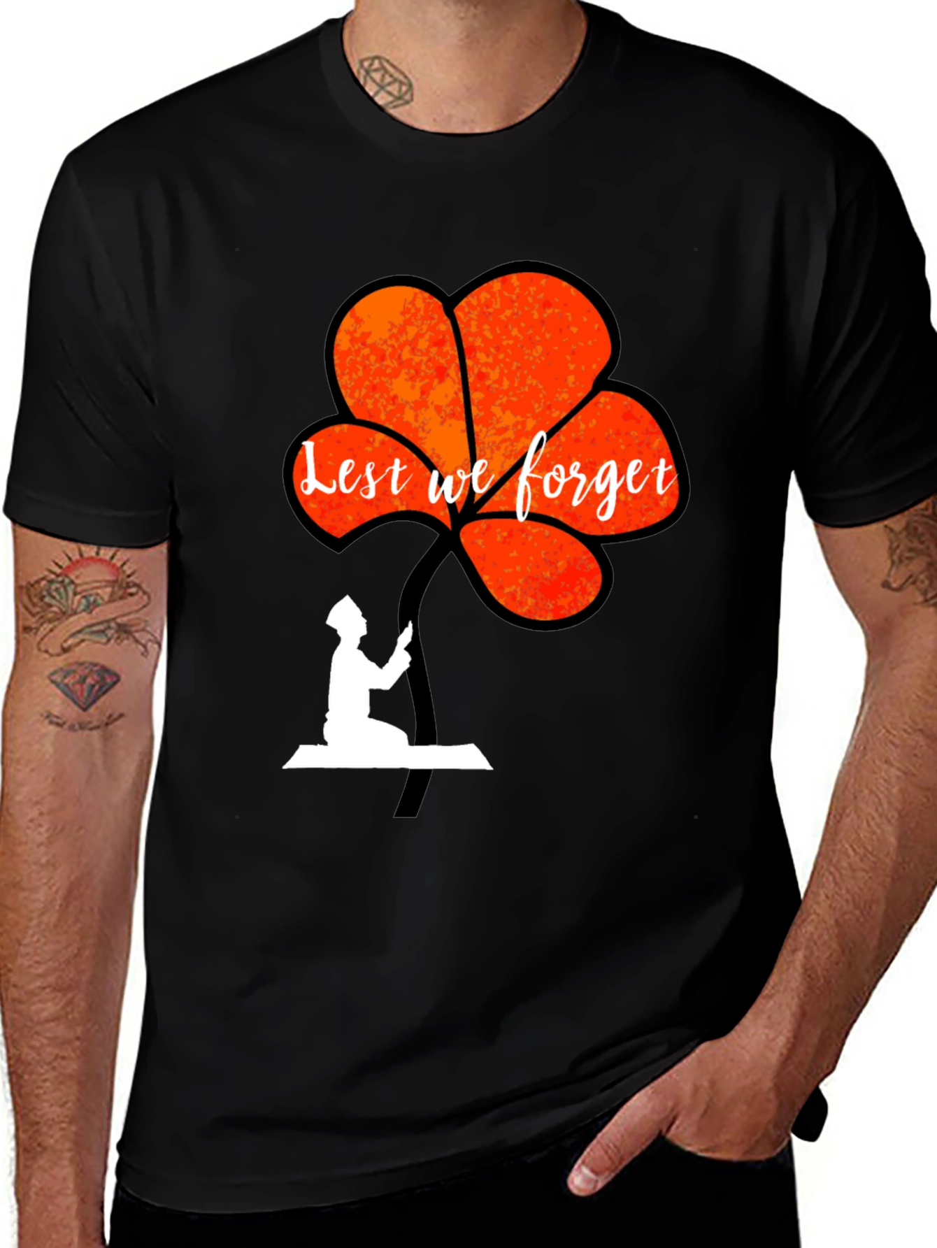 Variant 15 of Lest We Forget Graphic T-Shirt