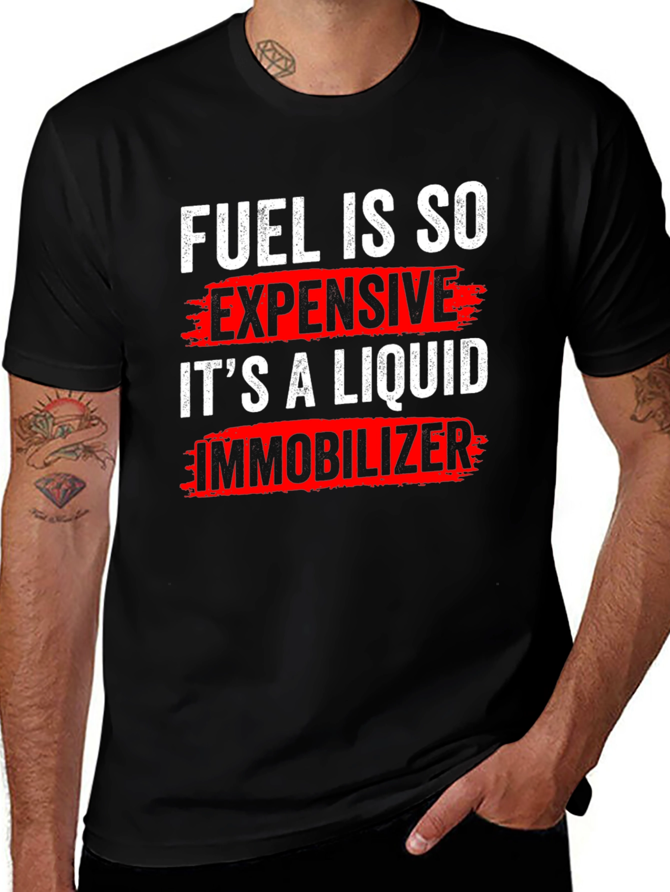 Variant 20 of Fuel is So Expensive Graphic Tee