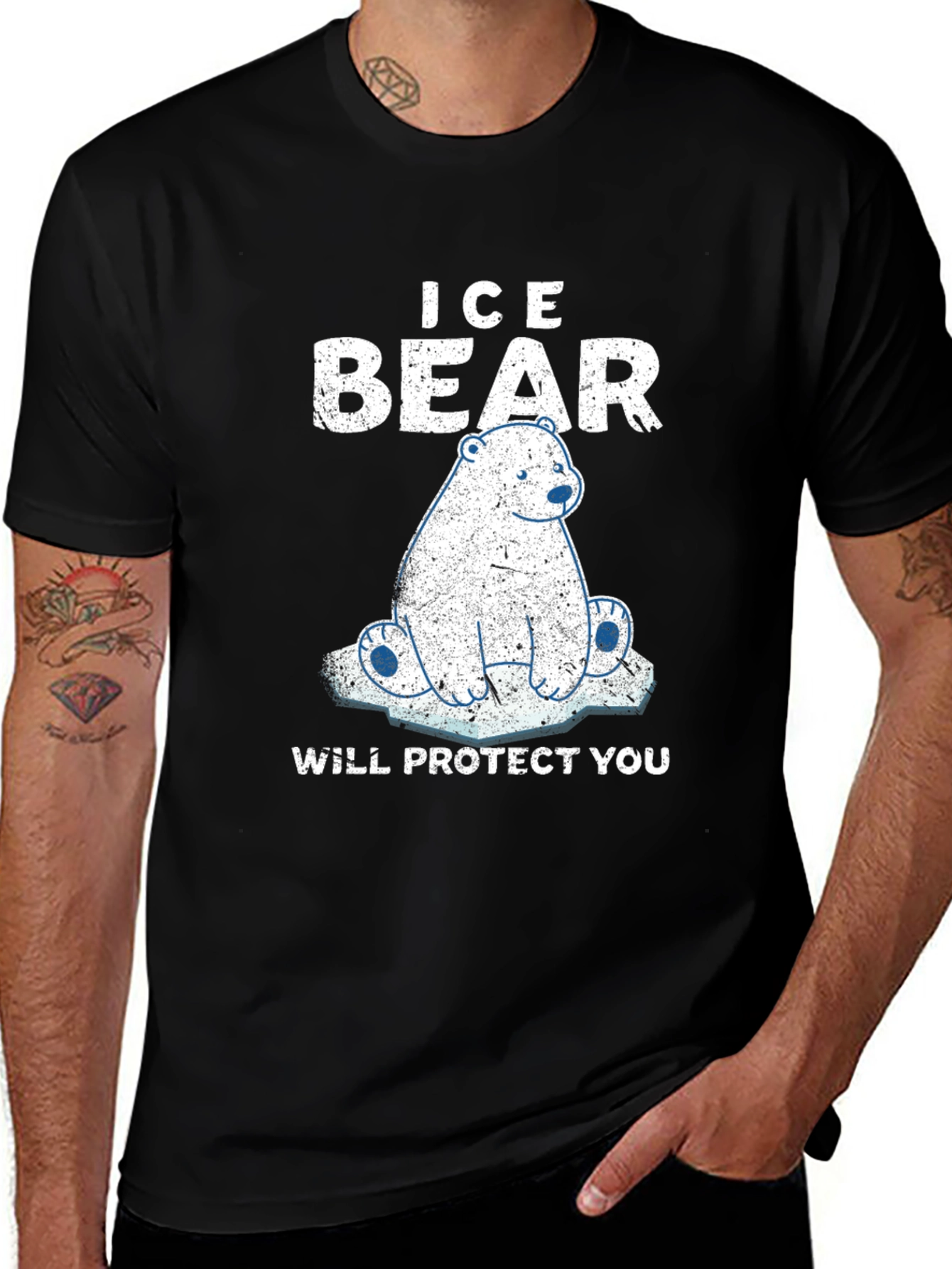 Variant 18 of Ice Bear Protect You T-Shirt