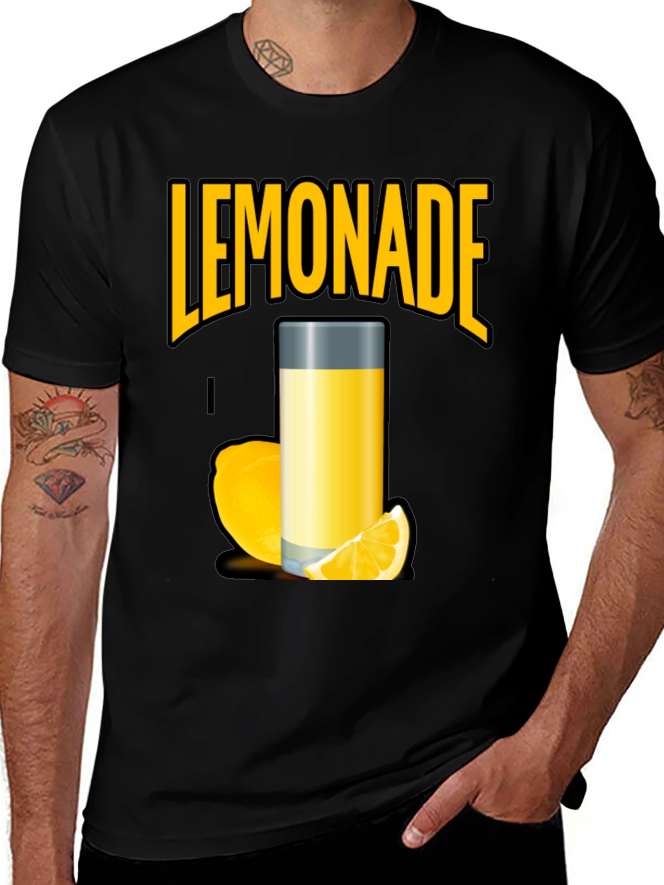 Variant 11 of Lemonade Graphic T-Shirt - Fresh & Fun Summer Style
