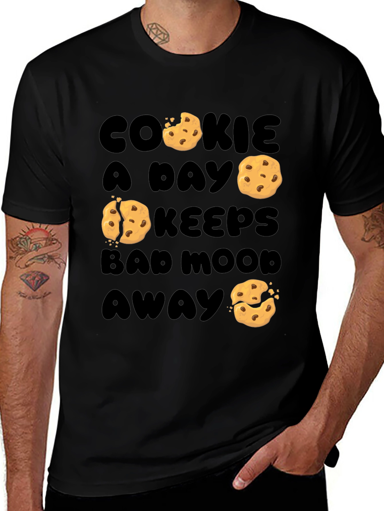 Variant 27 of Cookie A Day Keeps Bad Mood Away T-Shirt