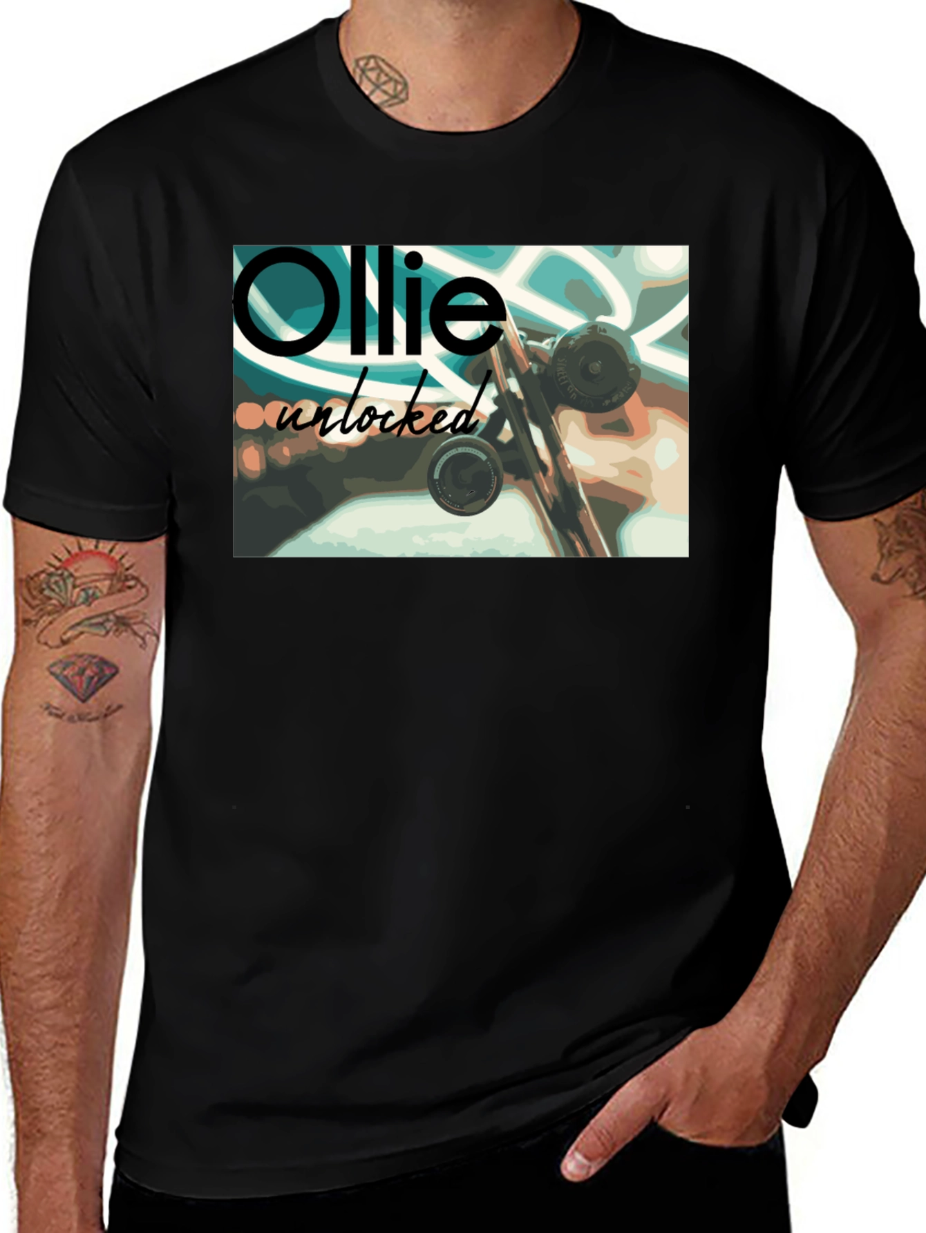 Ollie Unlocked Graphic T-Shirt