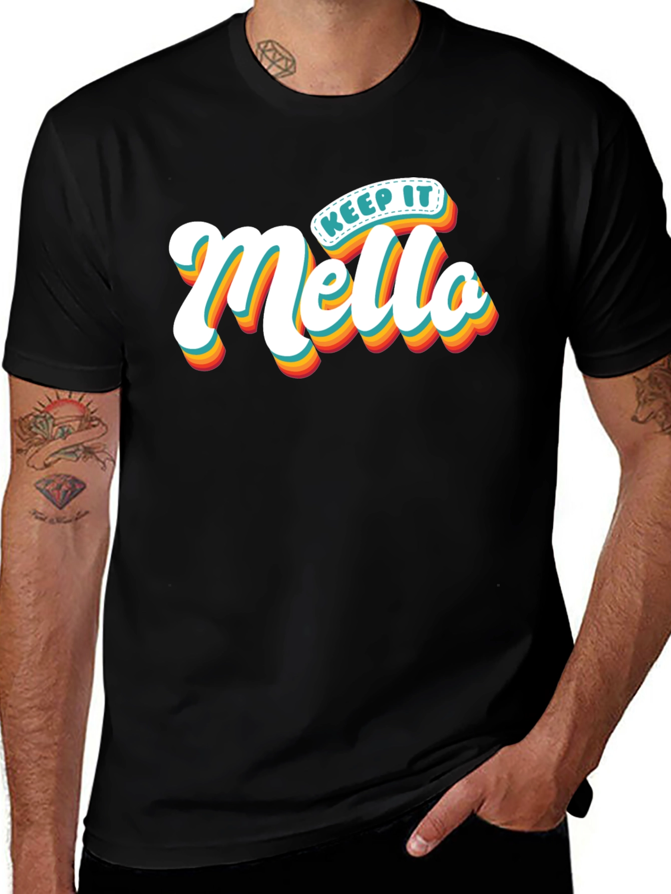Variant 14 of Keep It Mello T-Shirt Trendy Graphic Tee