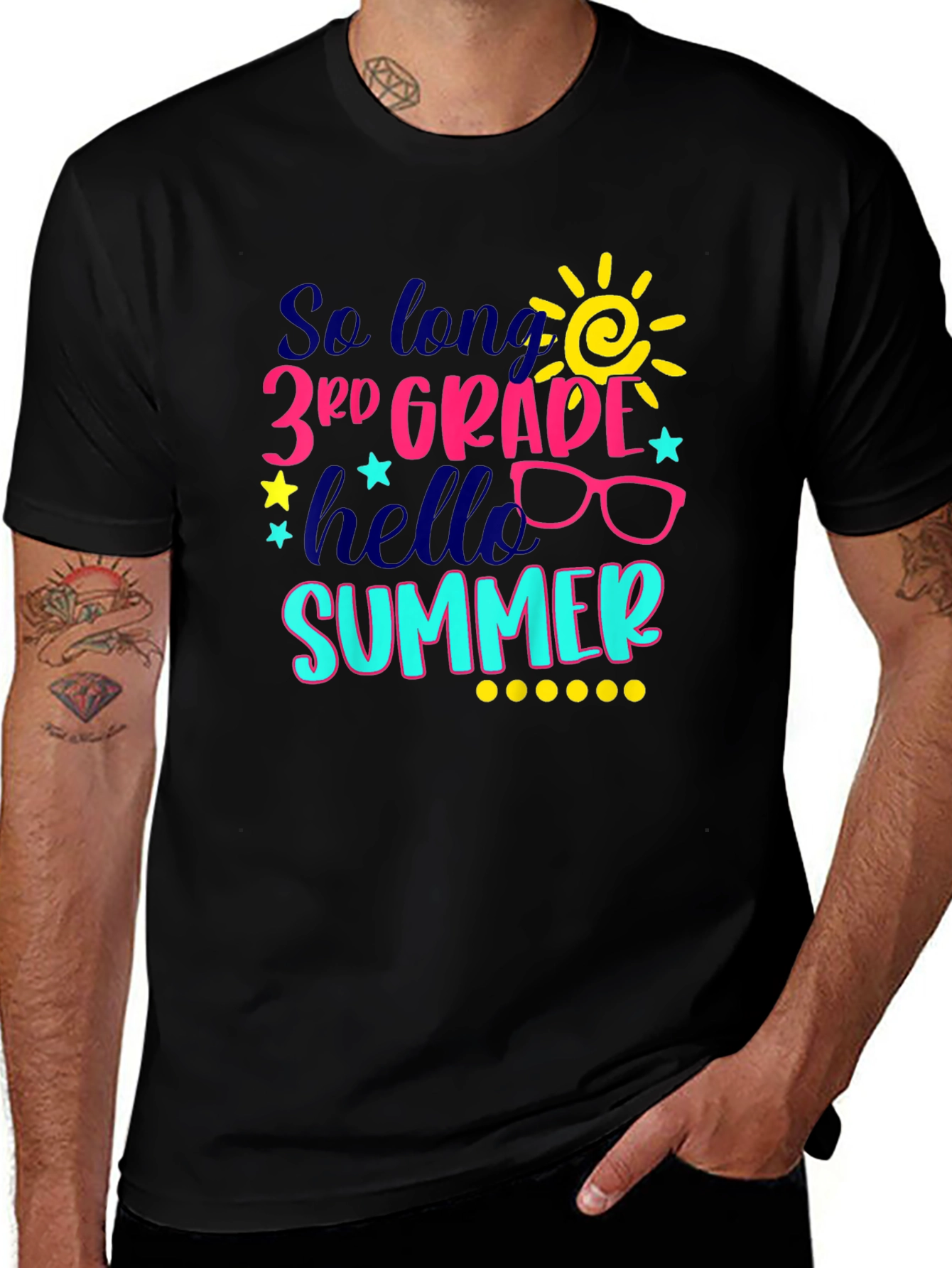 So Long 3rd Grade Hello Summer T-Shirt