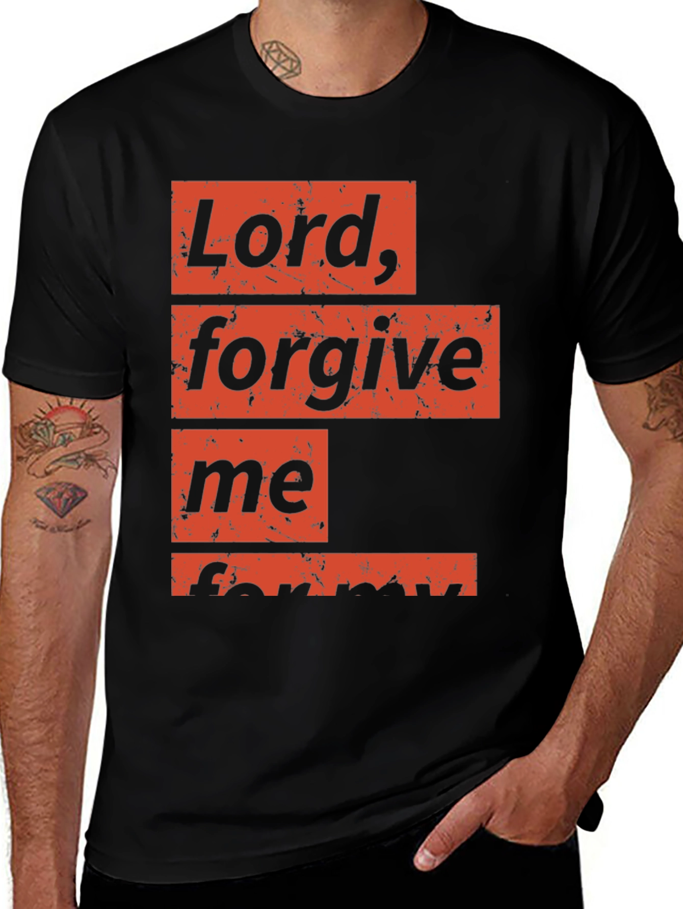 Variant 24 of Lord Forgive Me Graphic T-Shirt