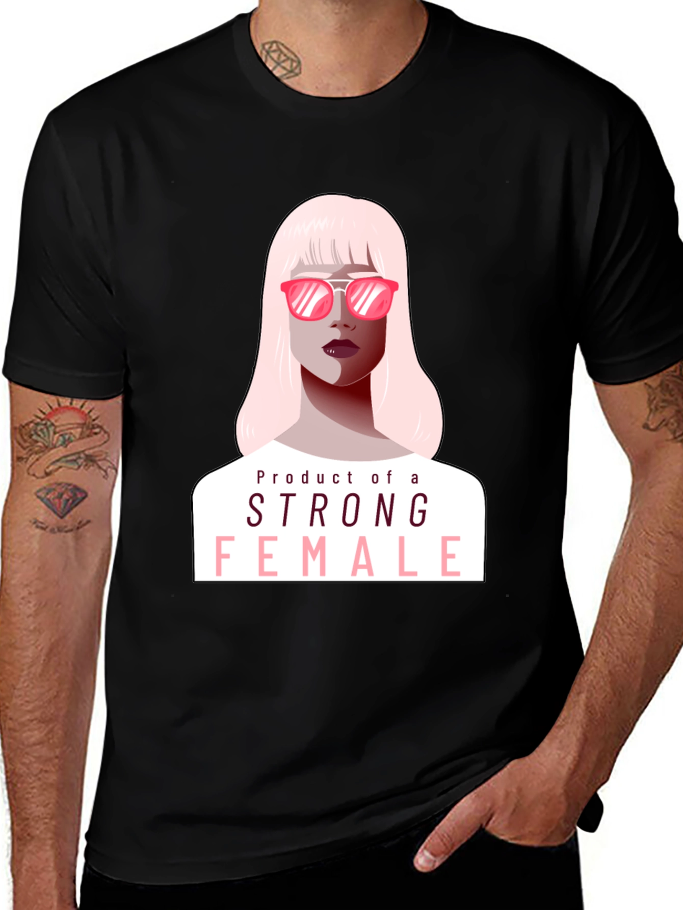 Variant 8 of Strong Female Graphic Tee - Stylish Unisex T-Shirt