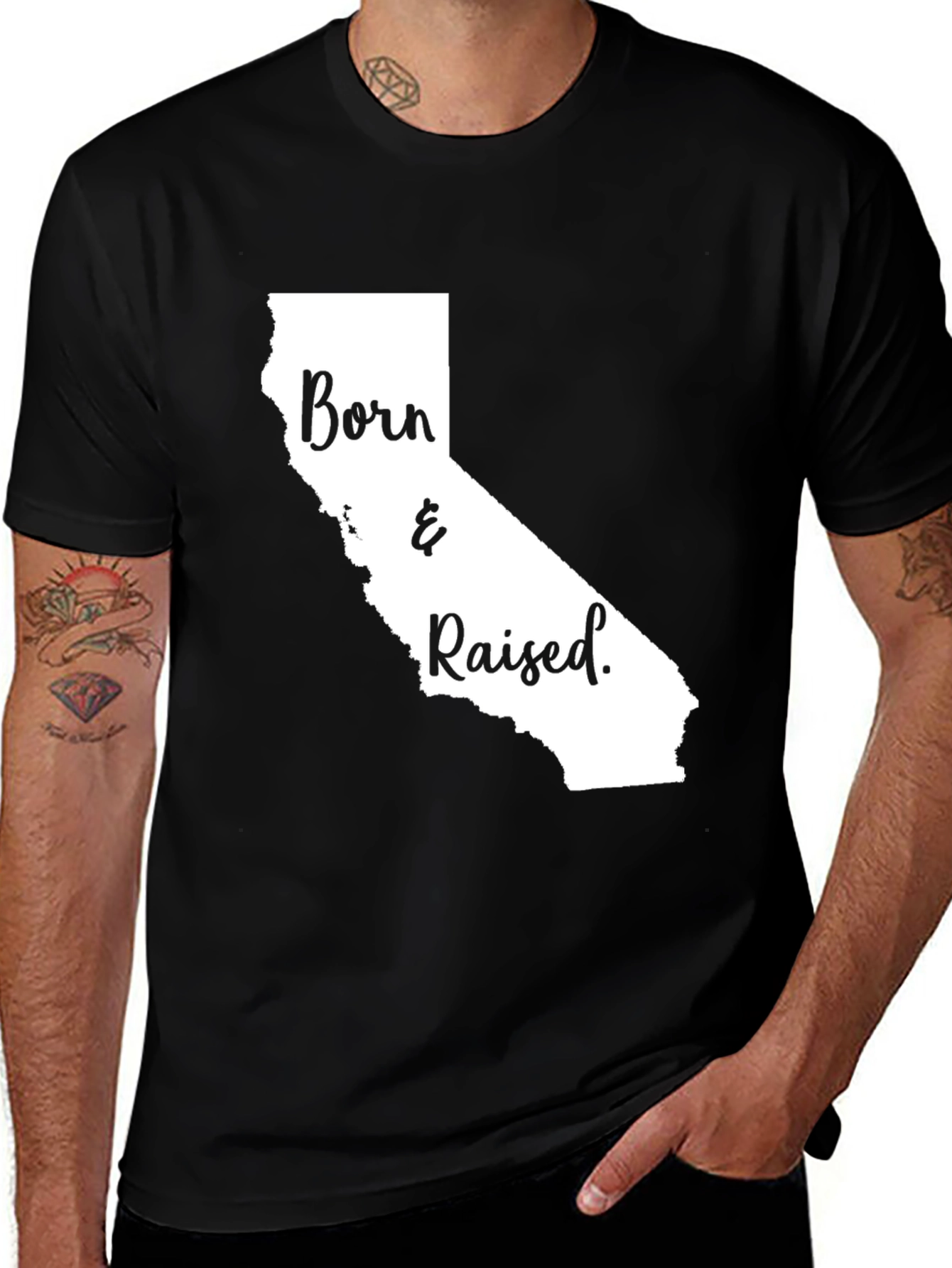 Variant 4 of Born & Raised California Graphic Tee