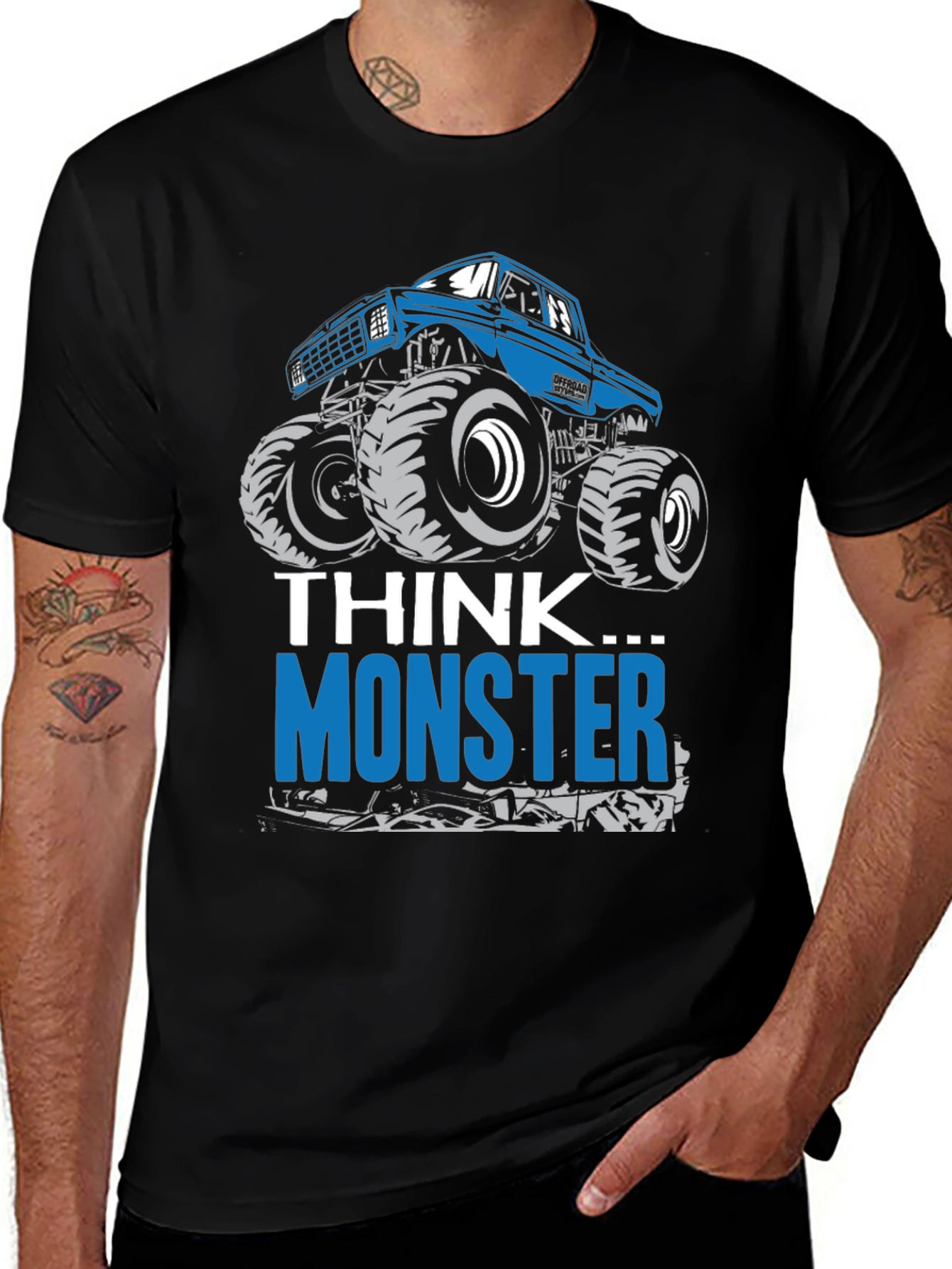 Monster Truck Graphic Tee - Think Monster