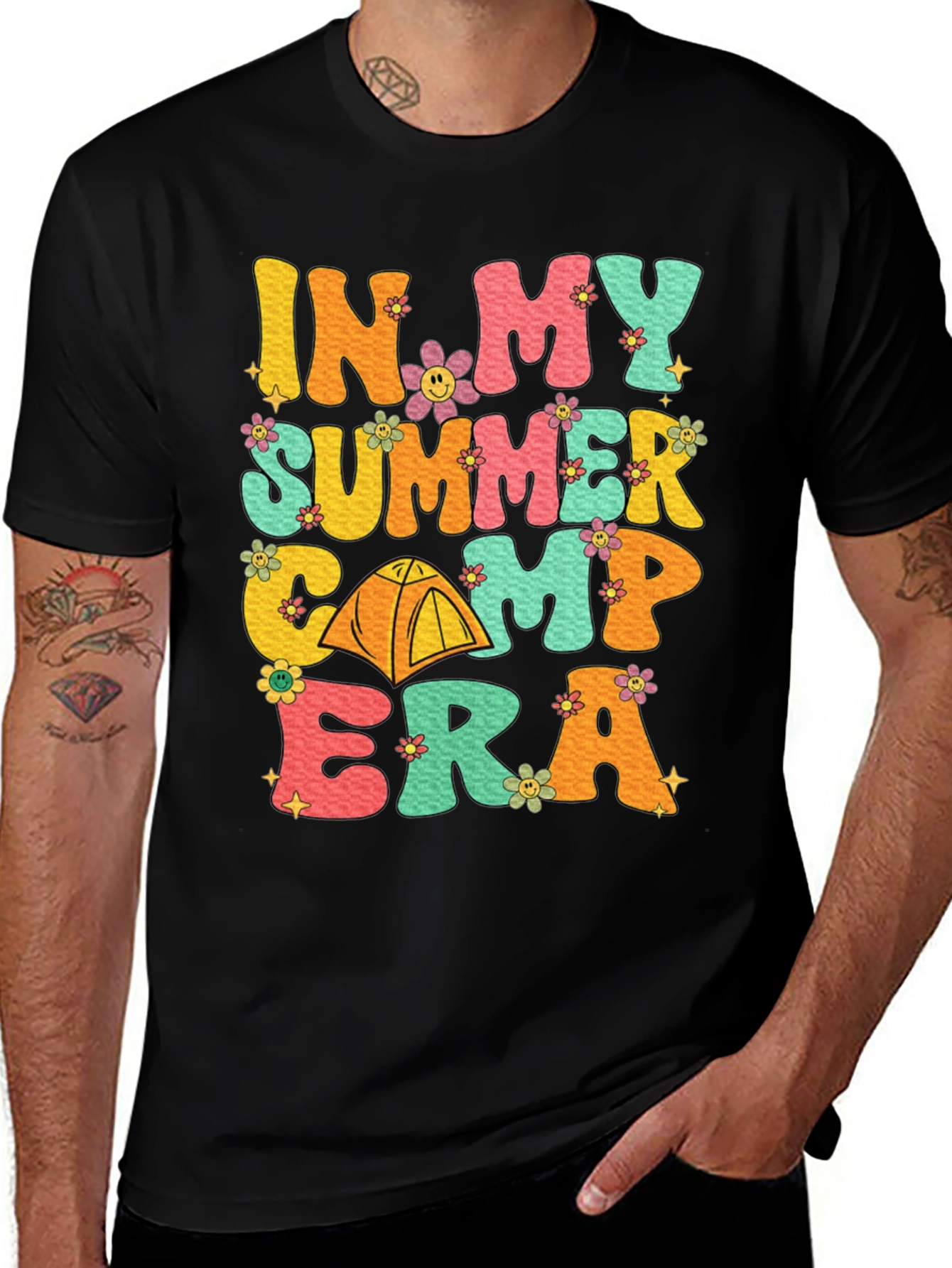 Variant 20 of Summer Camp Era Graphic Tee