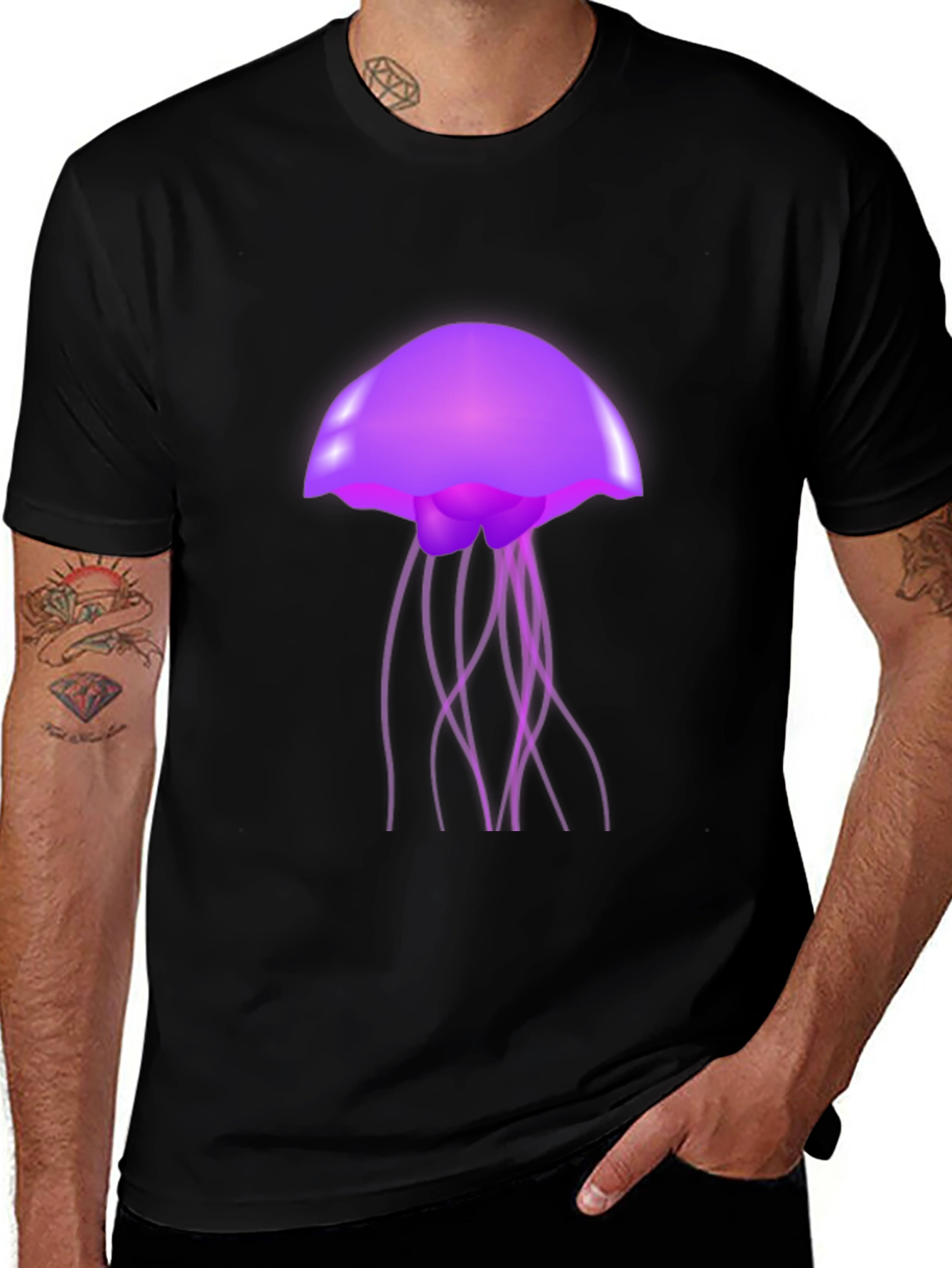 Variant 28 of Jellyfish Graphic T-Shirt - Unique Design