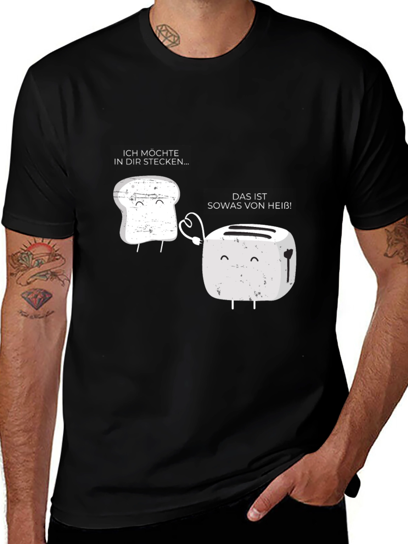 Variant 19 of Funny Toaster & Toast Graphic Tee