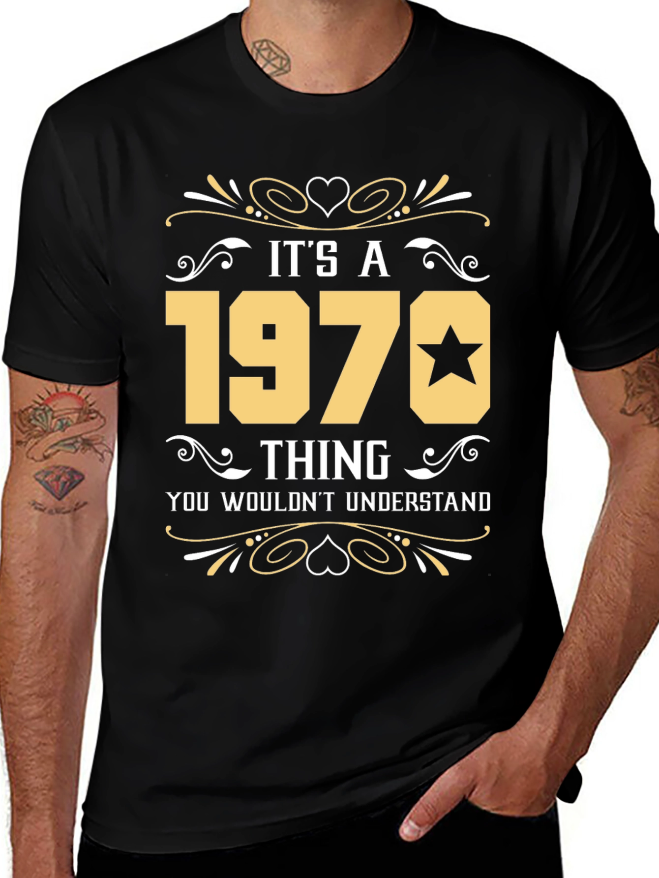 Variant 7 of It's A 1970 Thing T-Shirt - You Wouldn't Understand