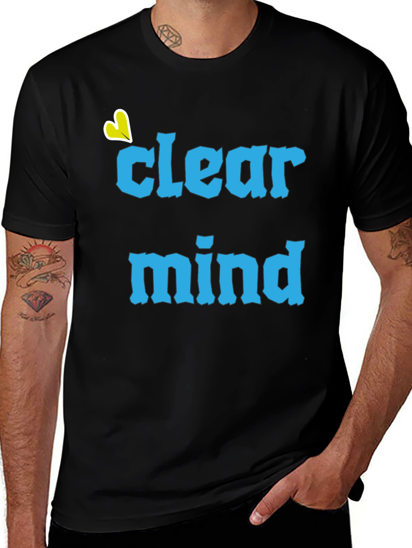 Variant 12 of Clear Mind Graphic Tee - Stylish Comfort