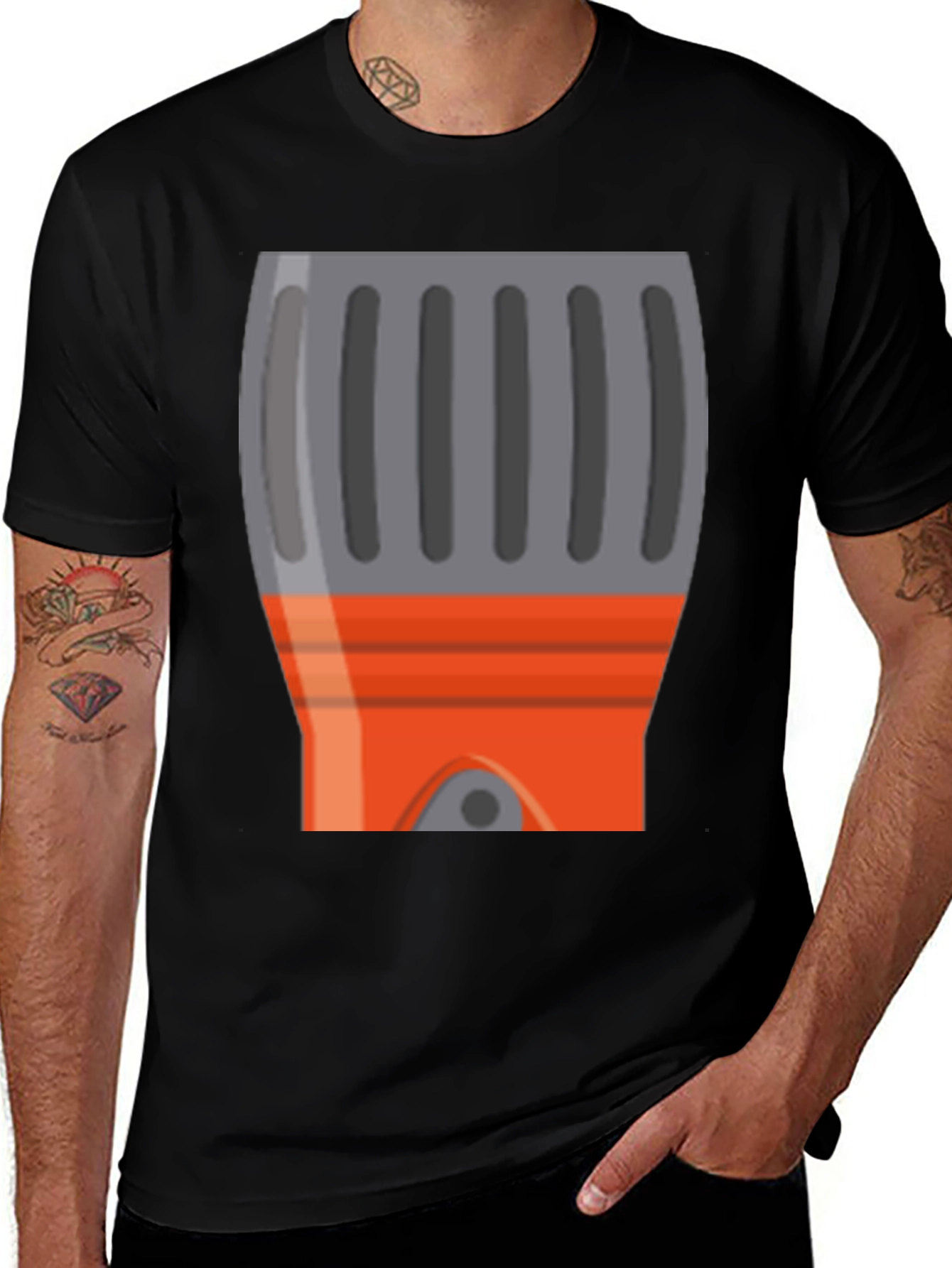 Variant 30 of Retro Futuristic Graphic Tee - Cool Novelty Design